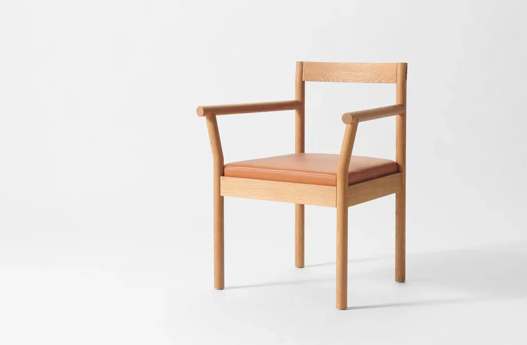 MARCH White Oak and Cognac Leather Feast Armchair - 02.jpg