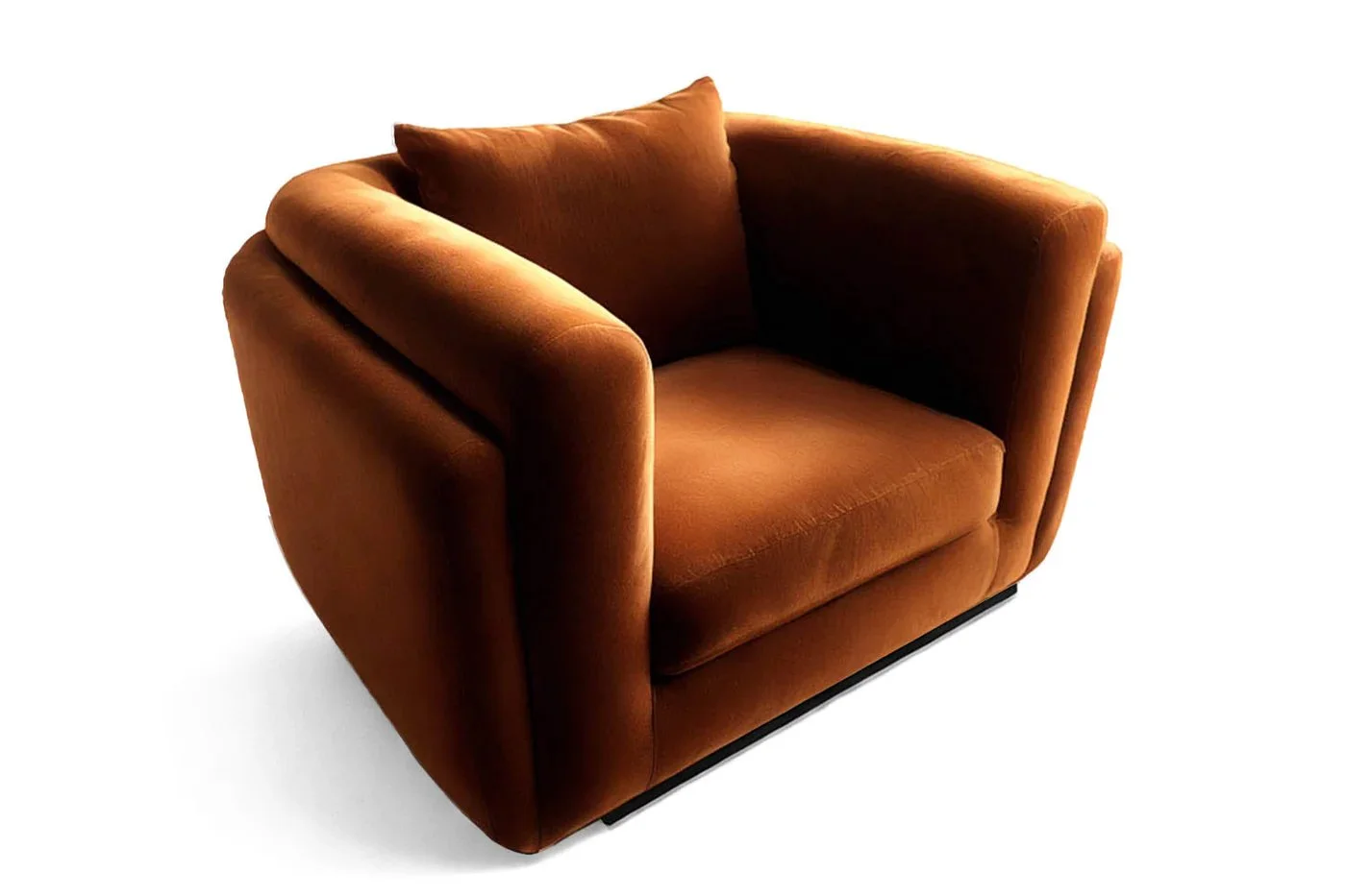 Desafio Club Chair Brown Velvet - 3.jpg