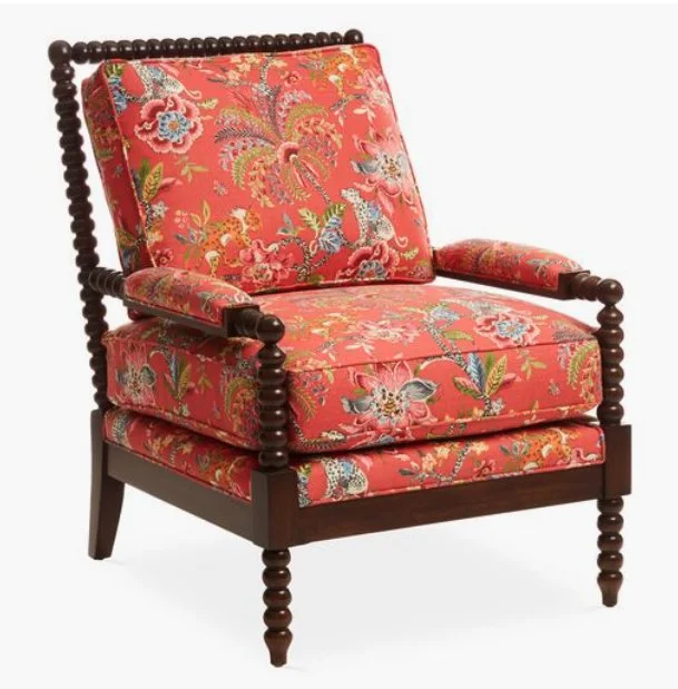 Bankwood Spindle Chair, Floral Spice - 5.jpg