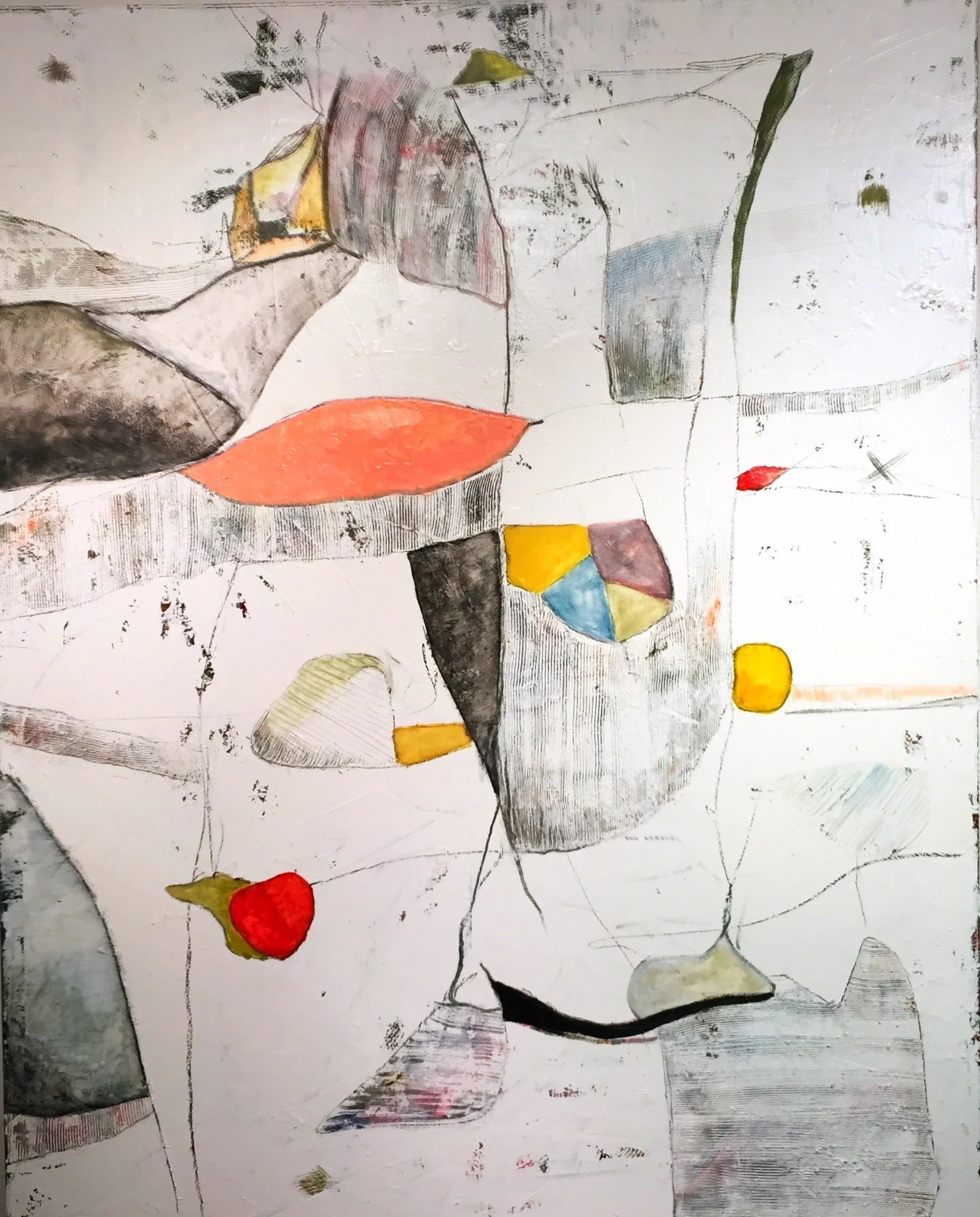 Vessel, 78" x 60" Oil on canvas. Sold