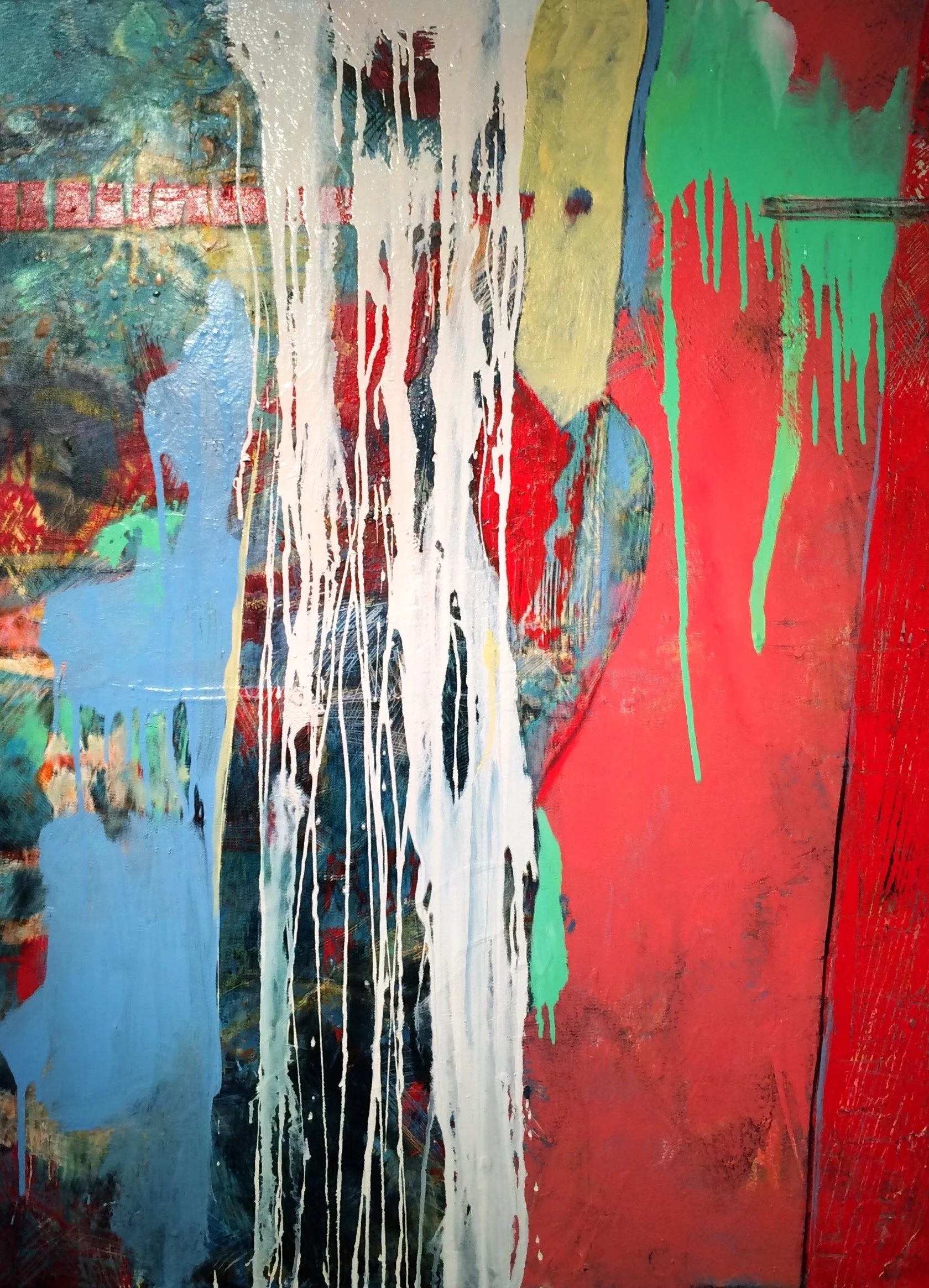 CAT! , Oil on Canvas, 40"x 30" SOLD