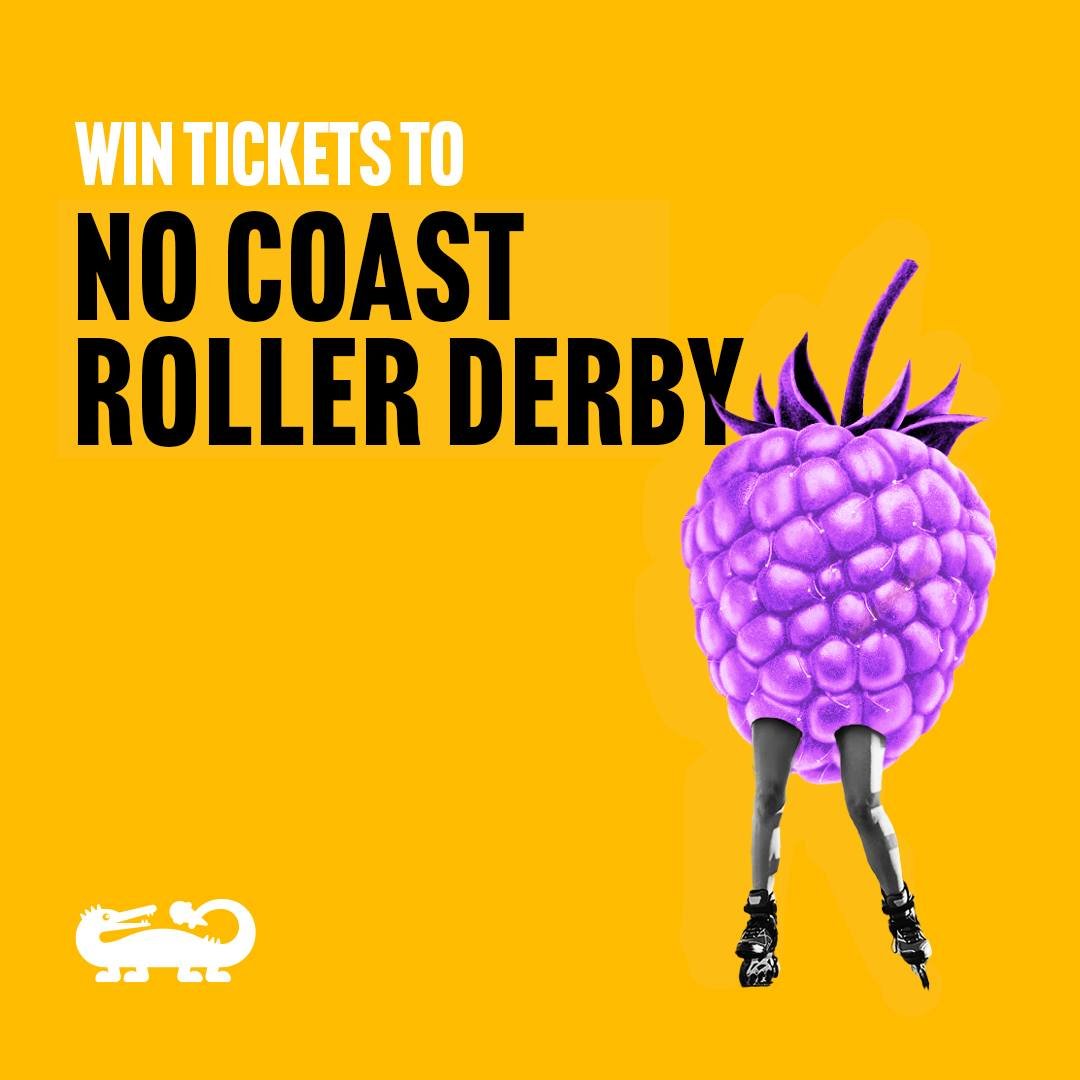 We're back with more @nocoastrollerderby tickets to give away and Bruise Berry ice cream!🛼🍒

We're giving away 4 tickets for the bout on Saturday, May 18 at 5:00 PM.

To enter for a chance to win, tag who you'd bring with you to the derby. This giv