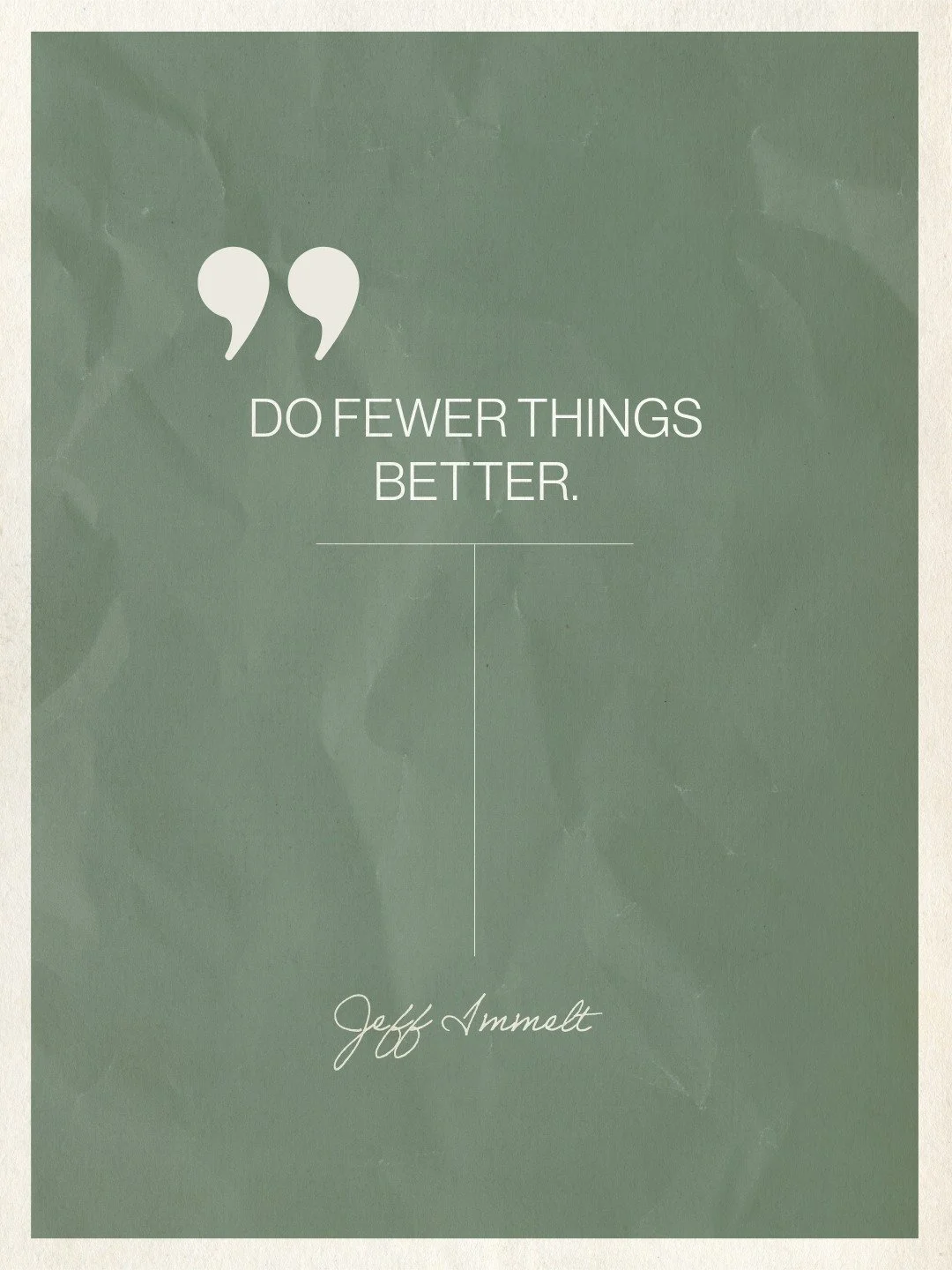 You'll only spread yourself thin if you try to do everything. Focus on a few things you love and do well and place your energy there.
ㅤ
#LeadershipPodcast #AuthenticLeadership #LeadershipMindset #LeadershipTips #InspirationalConversations