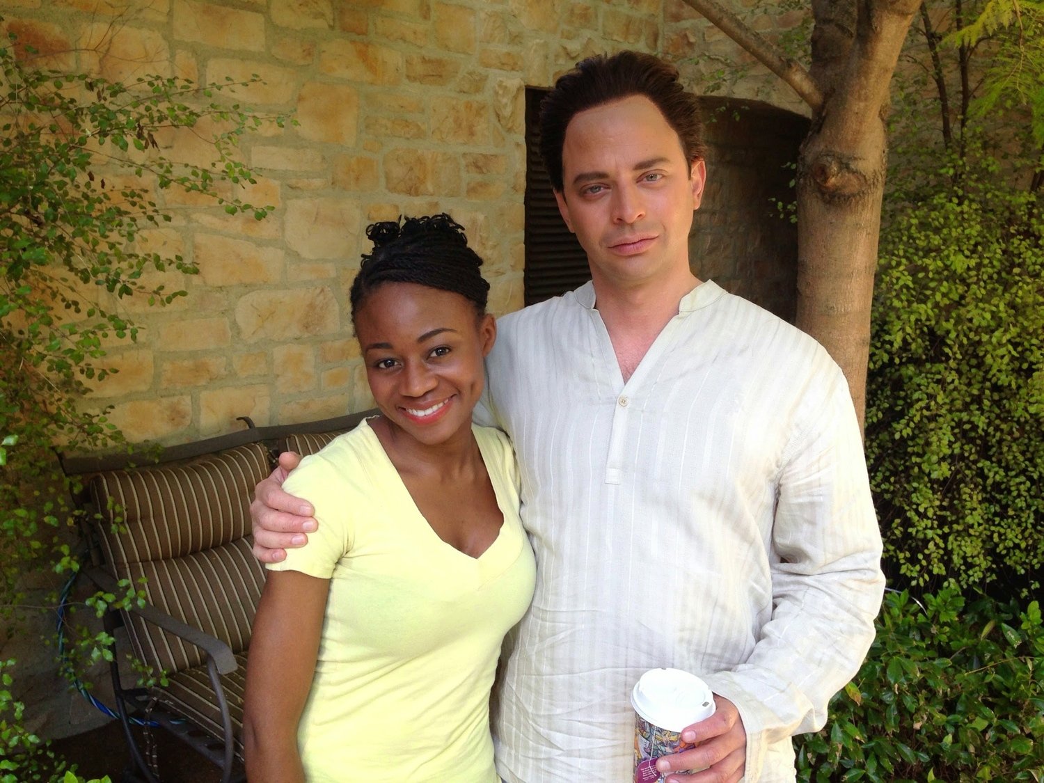 Wrapped on set of The Kroll Show Season 2