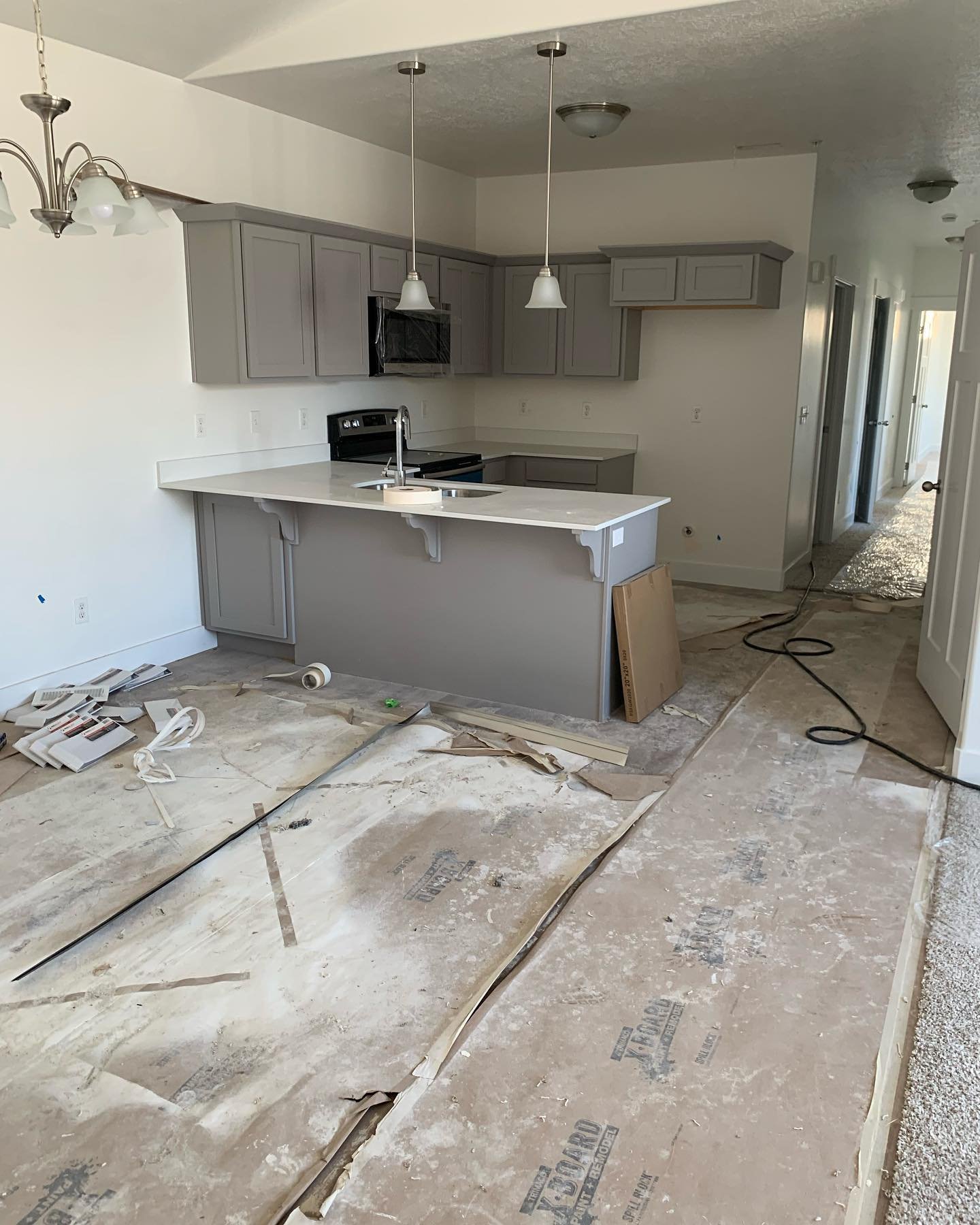 Swipe to see the before &amp; after of a first time post construction cleaning. #cleanutah #lakemountainclean