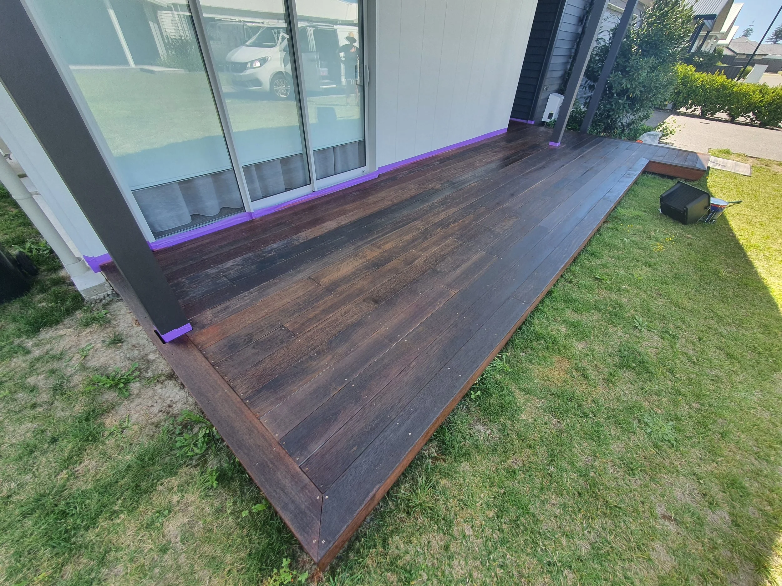 Deck built by Goodwill C&C
