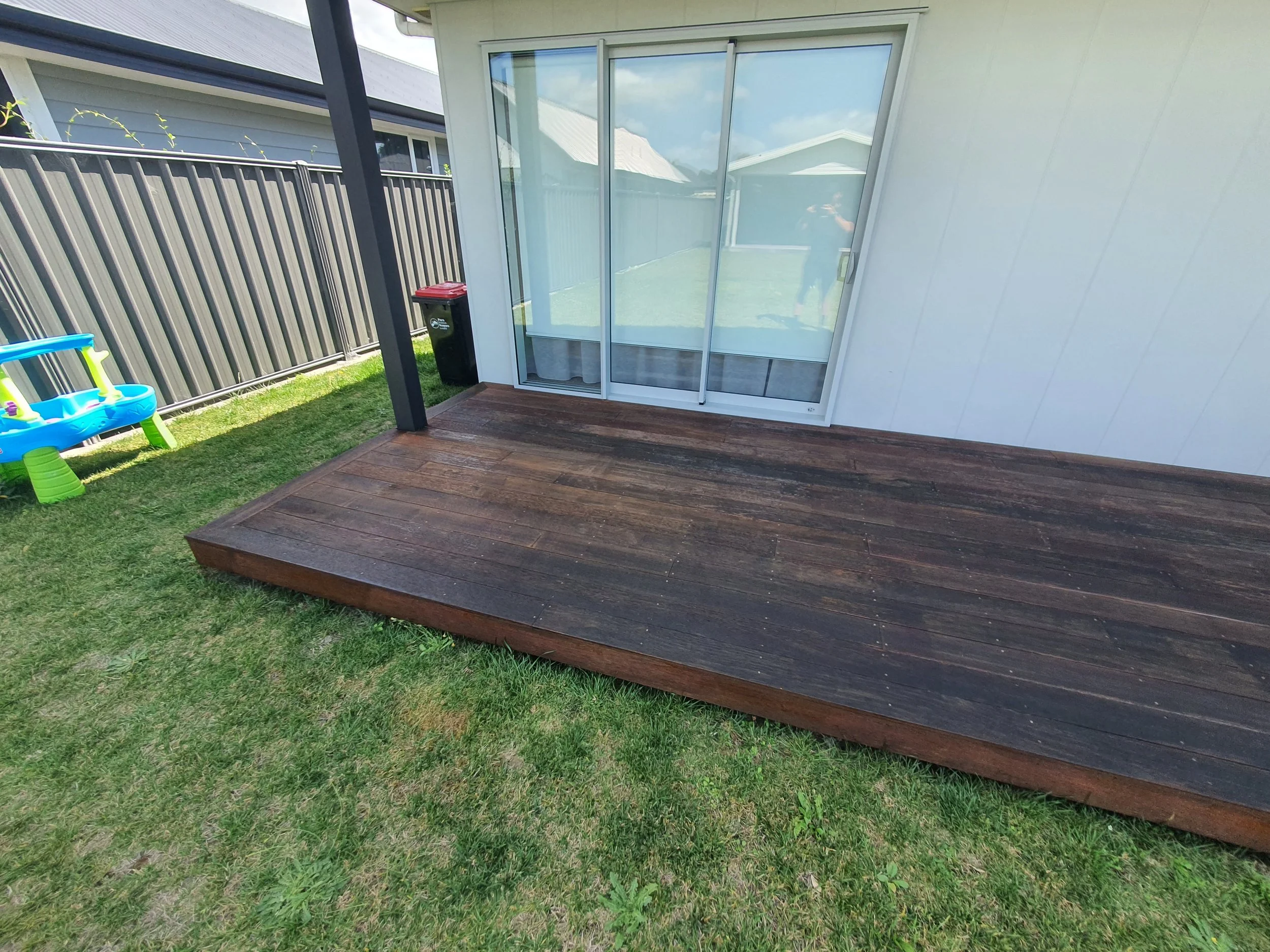 Deck built by Goodwill C&C