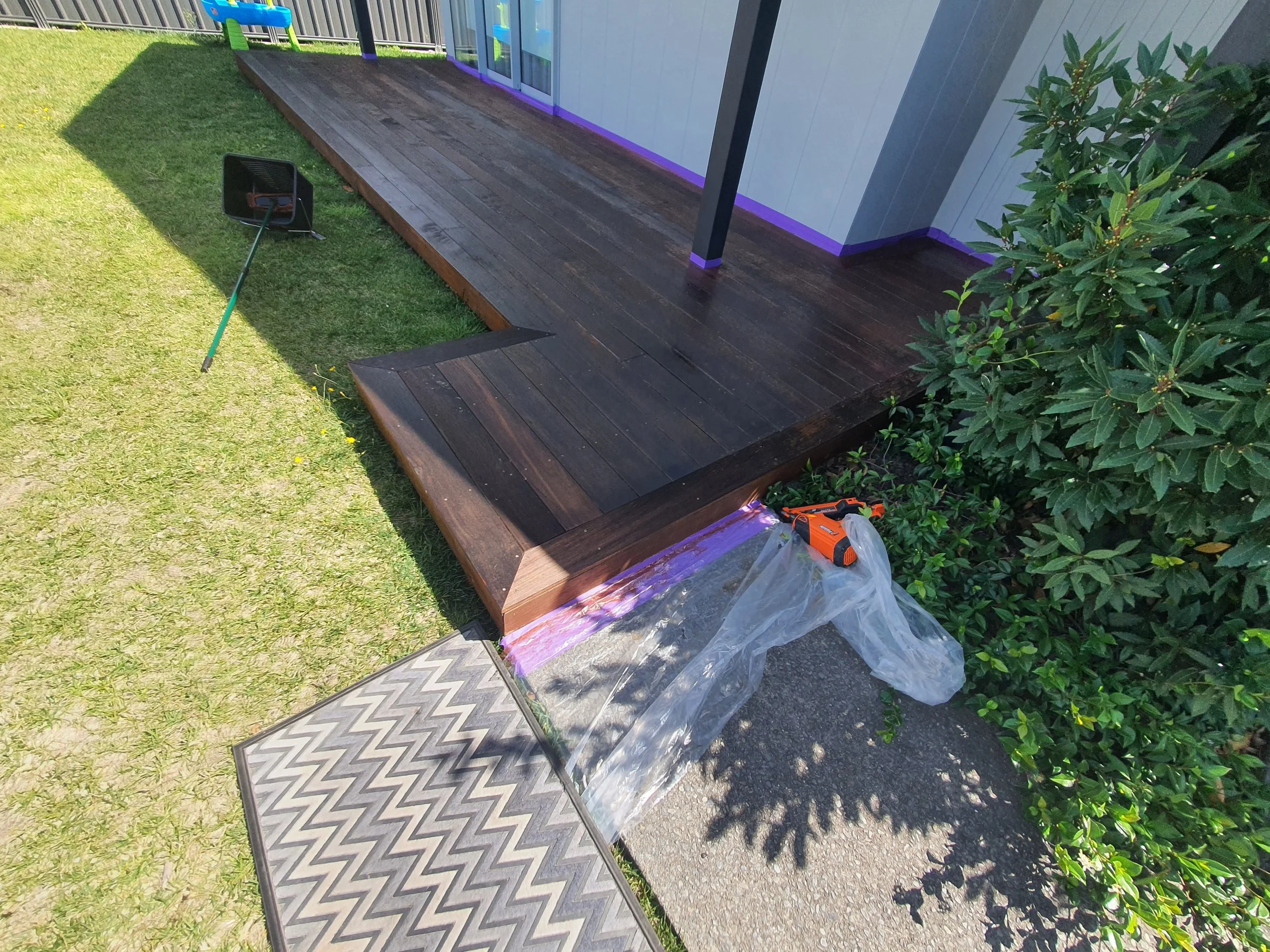Deck built by Goodwill C&C