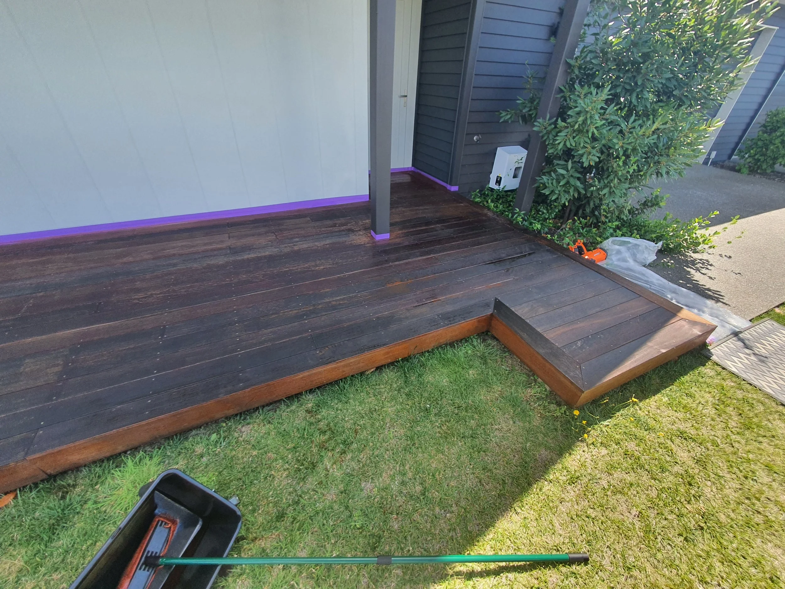 Deck built by Goodwill C&C