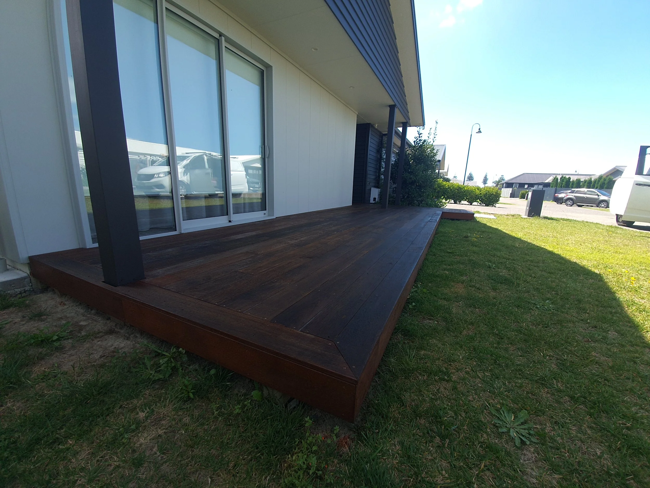 Deck built by Goodwill C&C
