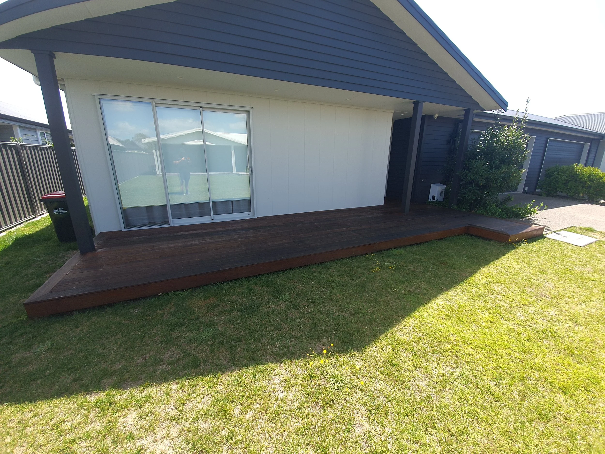 Deck built by Goodwill C&C