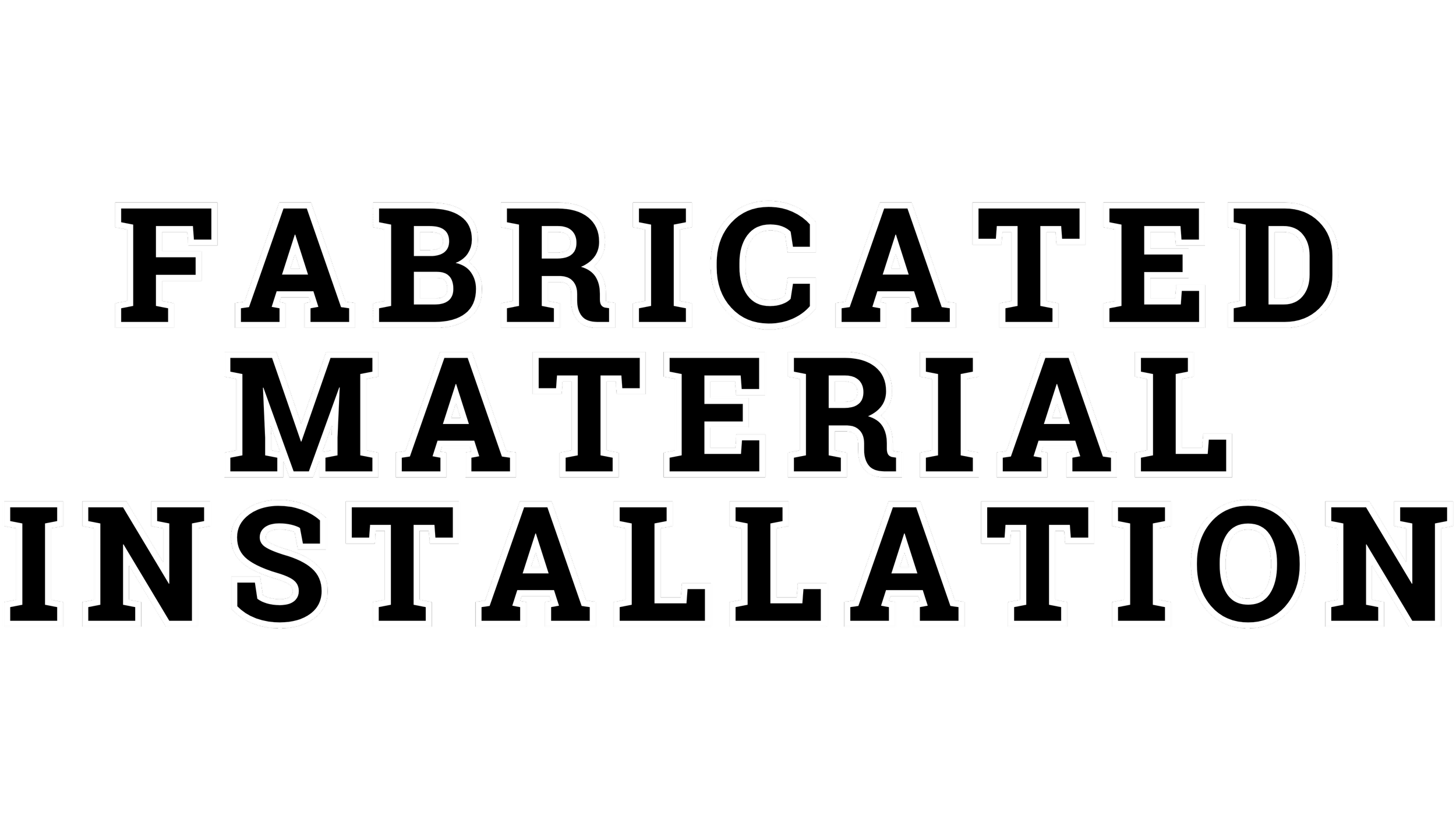 Material Installation — BMR METALWORKS SPECIALTY METAL FABRICATION & ALLOYS