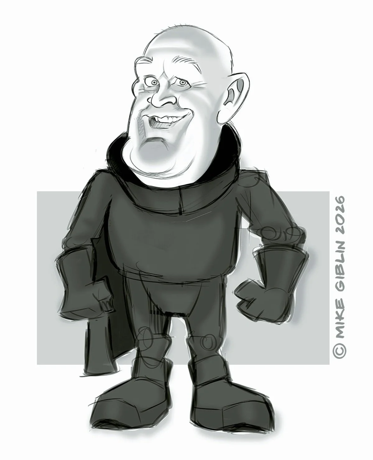 And the next character for my Bill &amp; Ted&rsquo;s Bogus Journey lineup is&hellip; none other than sit-up champion of the 27th century, Chuck De Nomolos!

I need to revisit the movie to get some additional detailing for his outfit, but the overall 