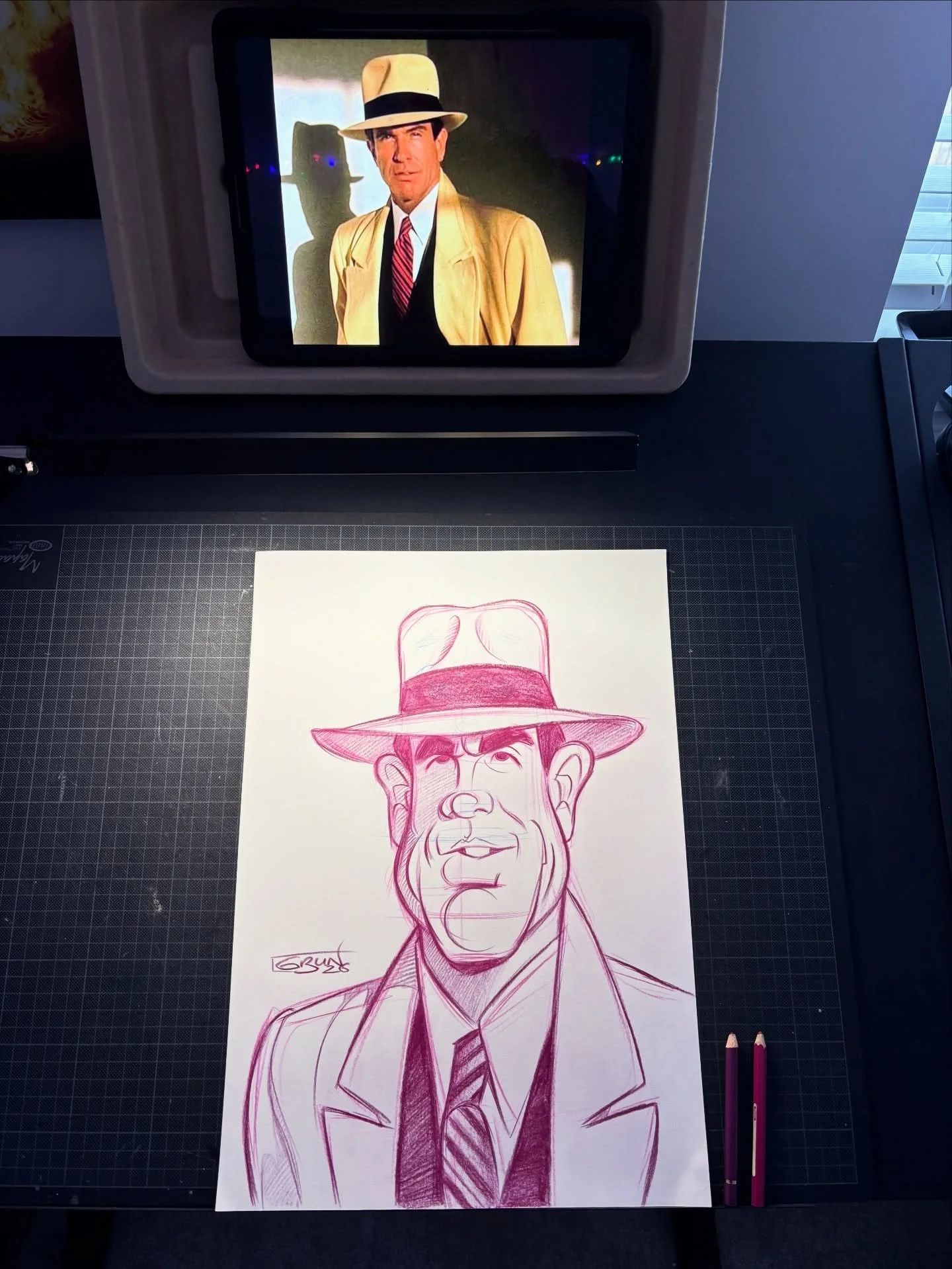 Over the holidays I tend to think a lot about where I am as an artist: what I enjoy, what I don&rsquo;t, and what I want to be doing more of. This year I realised that I really miss drawing in a simpler, more comic-inspired kind of style, where every