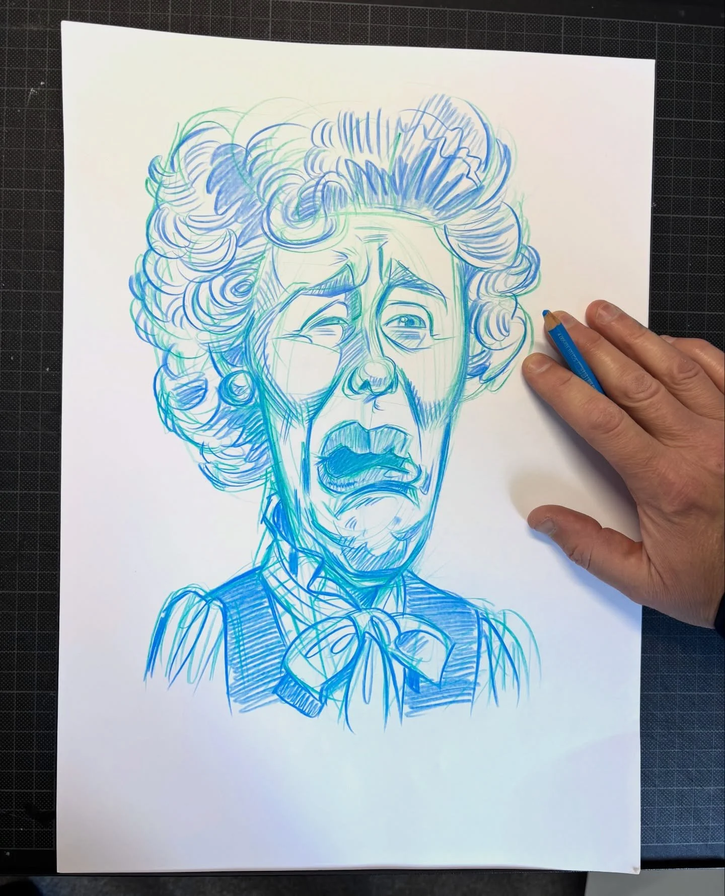 A little something I rattled out at lunchtime today. Can anyone tell me the two-word phrase from a classic 80s movie that corresponds with this moment&hellip;?