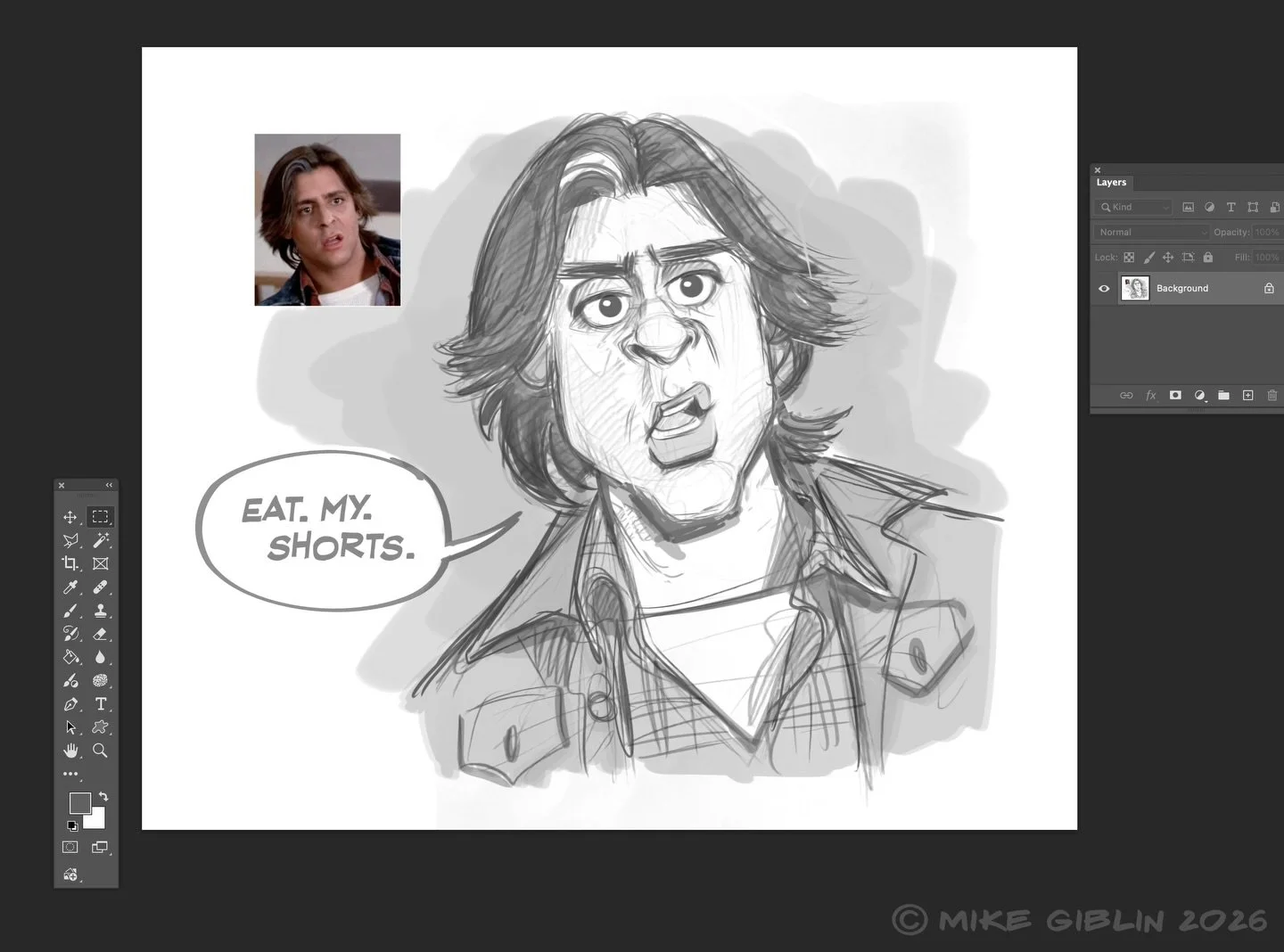 Something I&rsquo;ve been messing around with tonight. Whack the audio up if you like! 😎

#johnbender #juddnelson #thebreakfastclub #eatmyshorts #johnhughesmovies