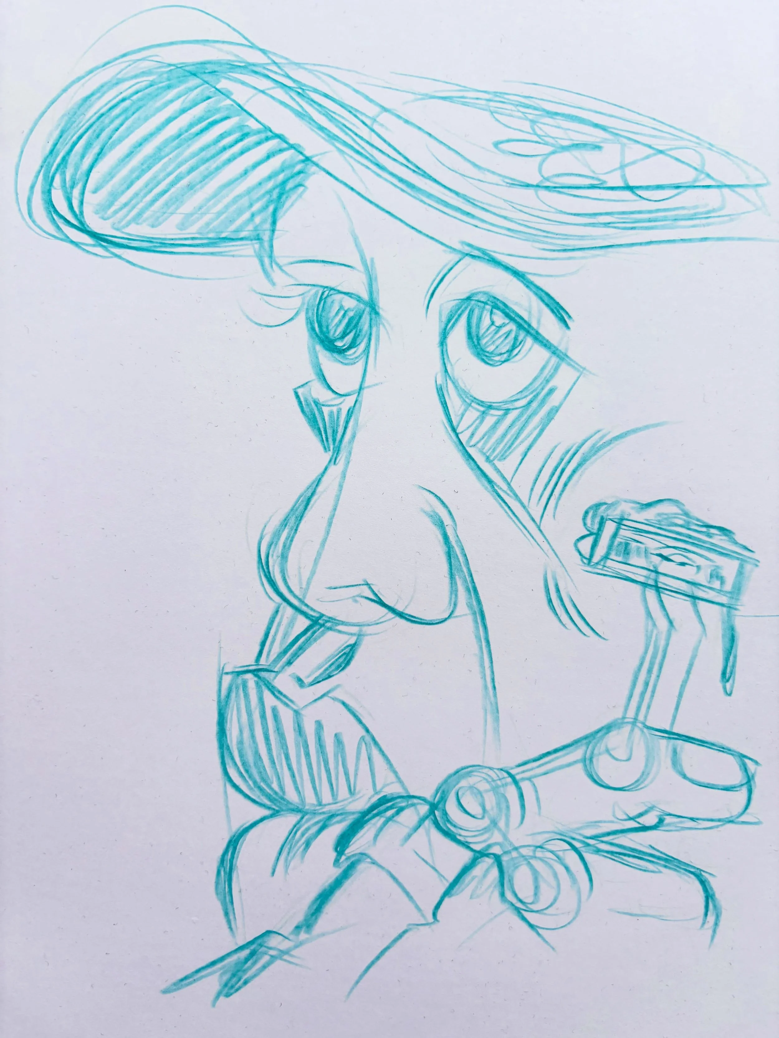 Something else I started playing around with last week, but haven&rsquo;t had a chance to finish off. Anyone recognise this classic character moment?