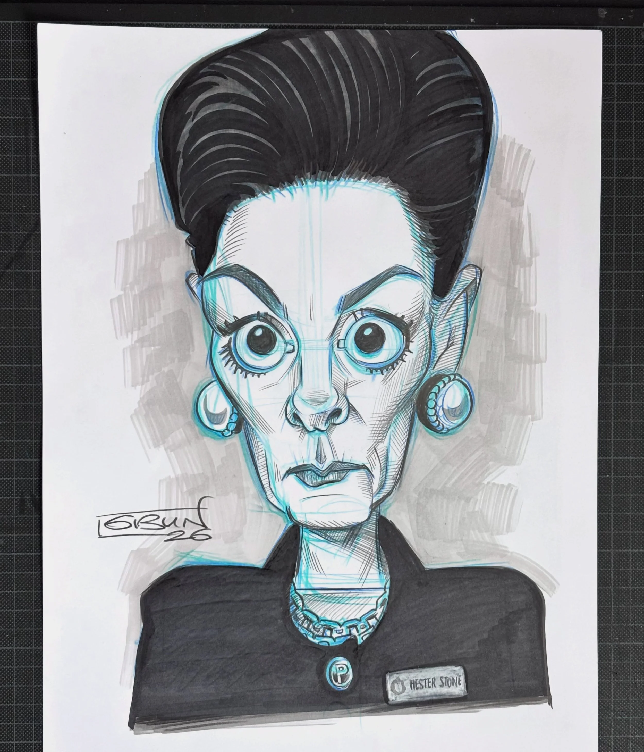 Little sketch of the terrific Dana Ivey in Home Alone 2. Much like Tim Curry&rsquo;s Mr Hector, I only recently found out her concierge character&rsquo;s real name: Hester Stone.

#homealone2 #homealone2lostinnewyork #danaivey #90smovies #christmasmo