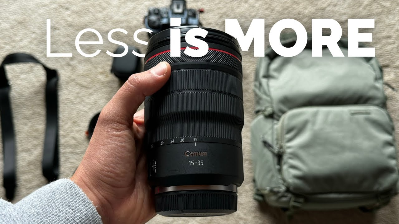 What's In My Camera Bag In 2024: A MINIMALIST Approach