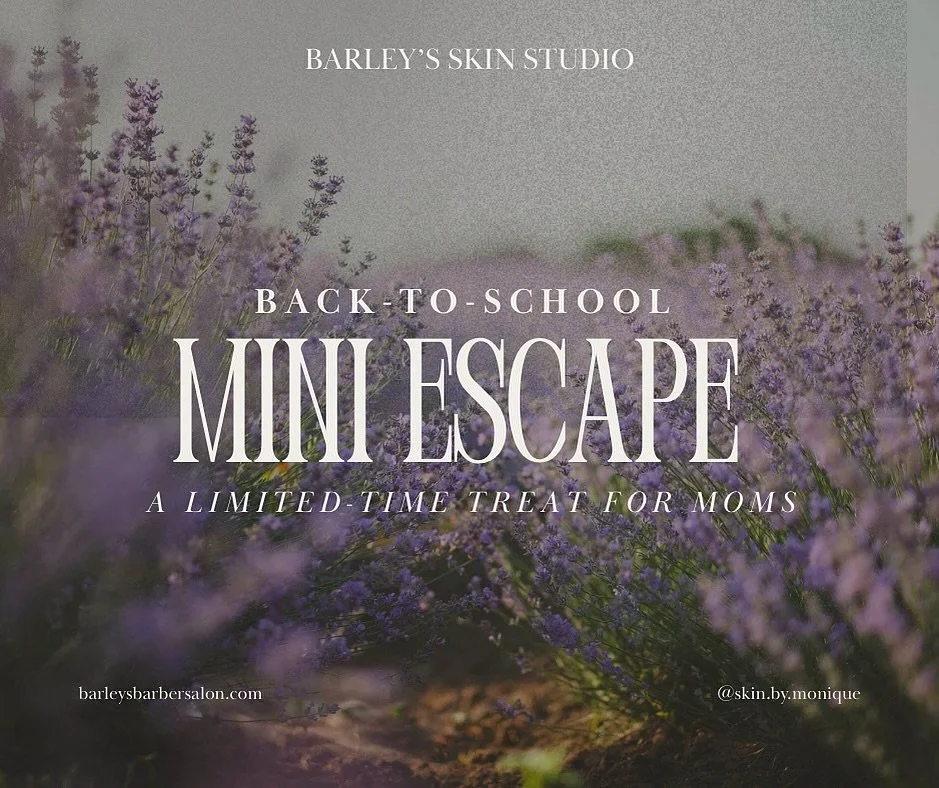✨ Moms, it&rsquo;s time to reset. ✨
Back-to-school season can feel overwhelming &mdash; and you deserve a moment to breathe, recharge, and glow. 💛

For the entire month of September, I&rsquo;m offering my Back-to-School Mini Escape Facial &mdash; a 