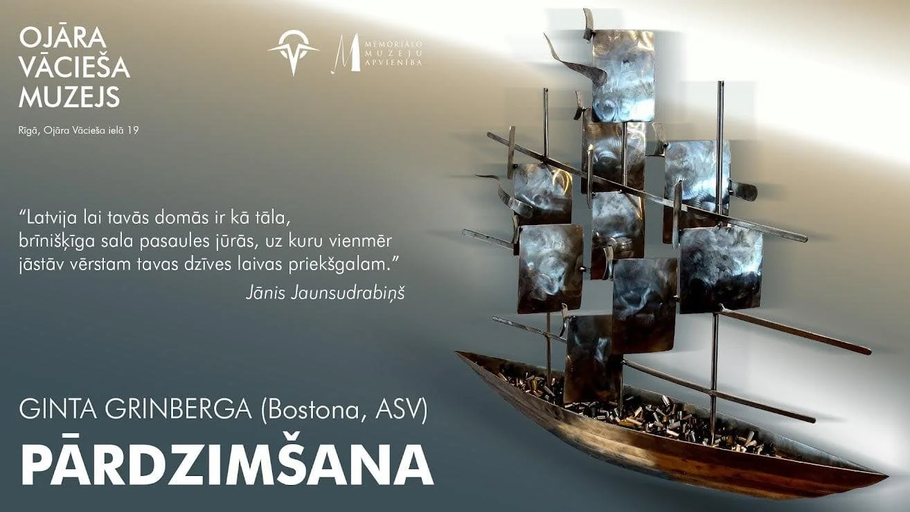 Sveicam Gintu Grinbergu ar izstādi Rīgā!