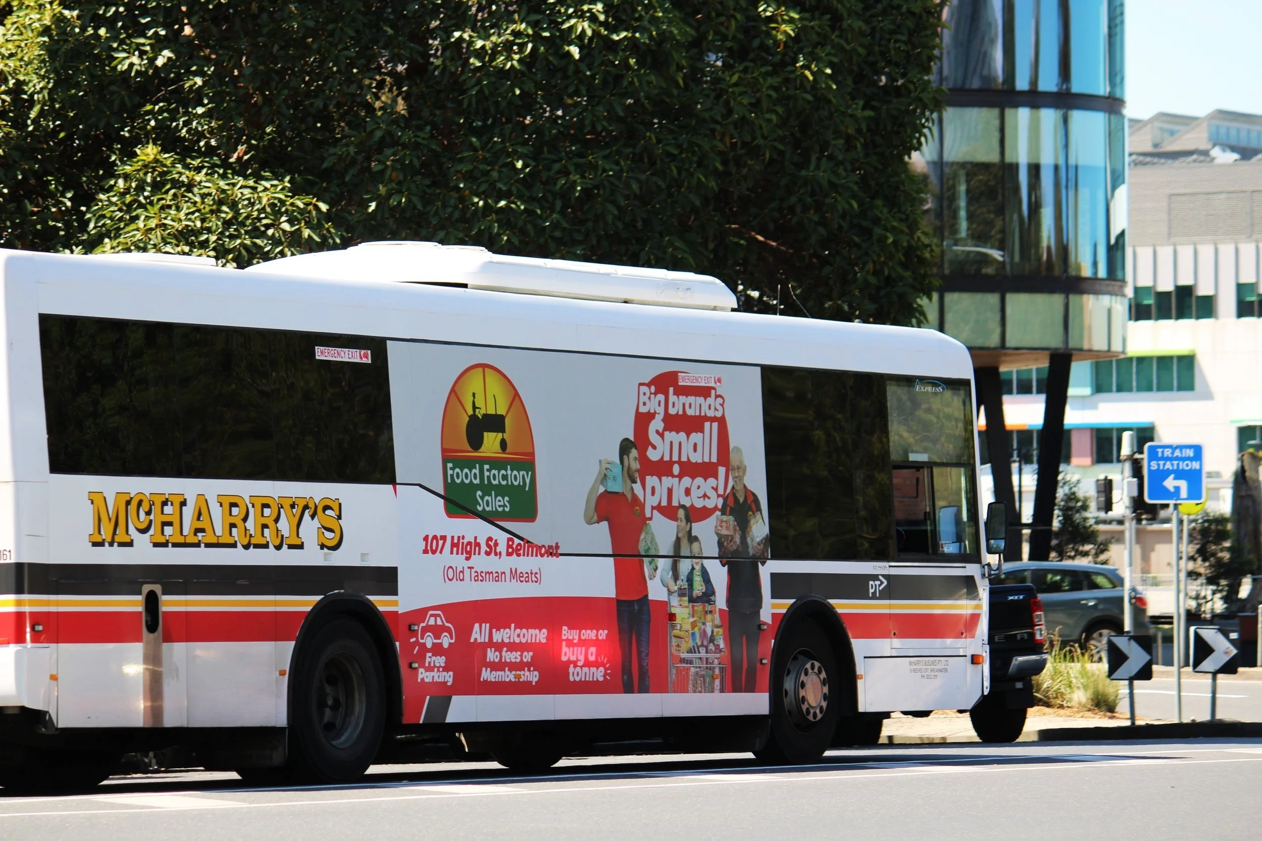 Food Factory Sales Maxi Side Bus Advertising