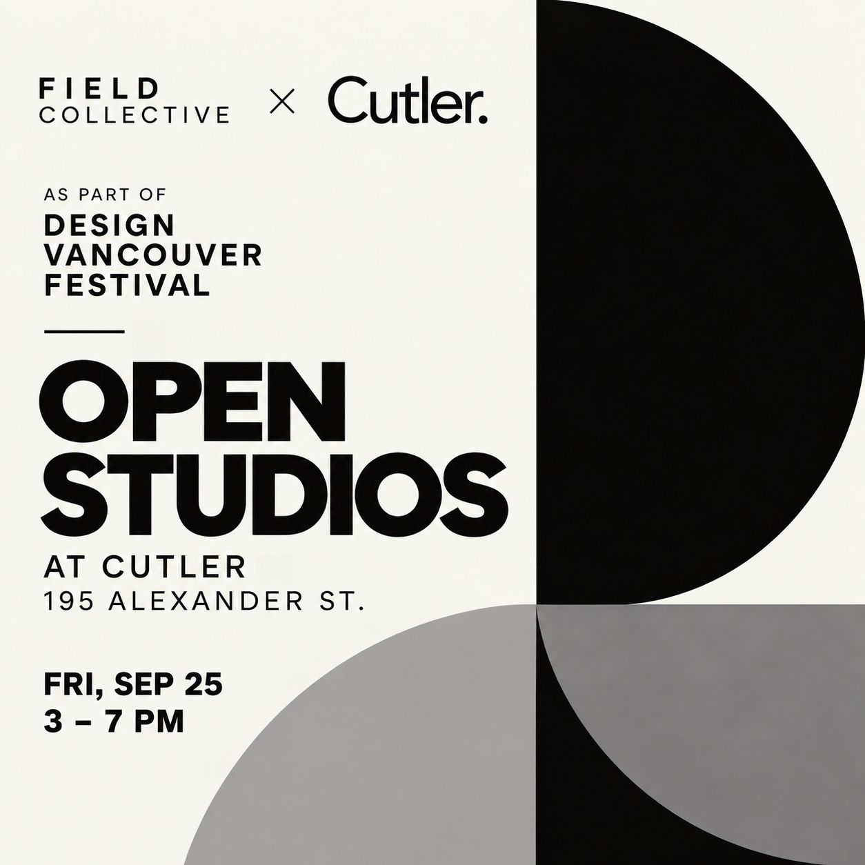 Open Studio Field Collective x Cutler