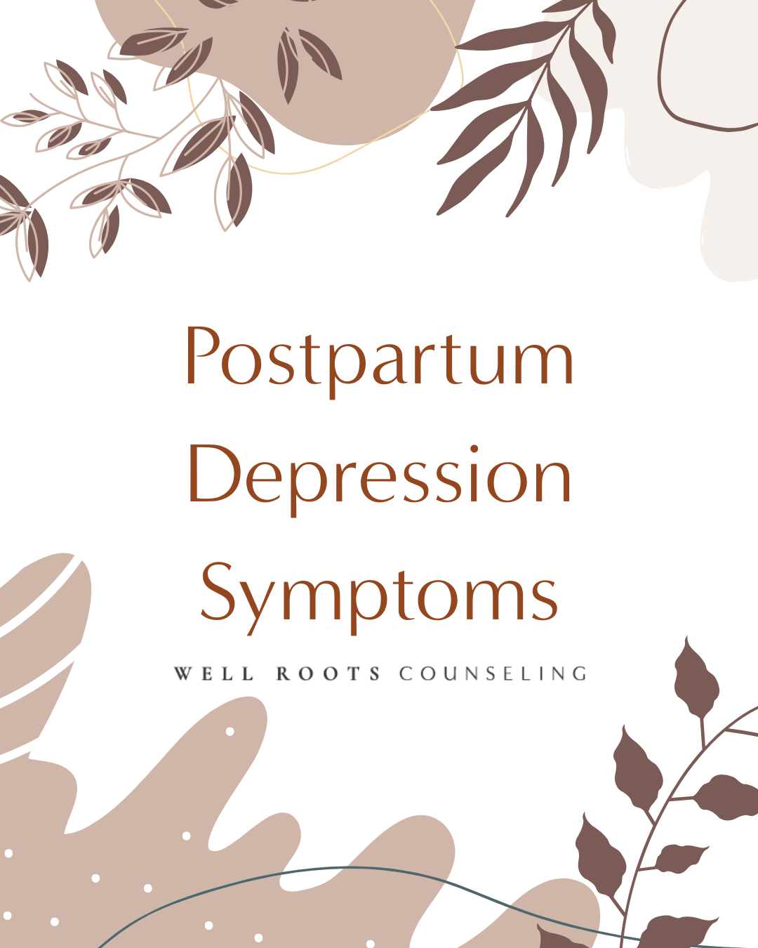 Postpartum Depression Symptoms