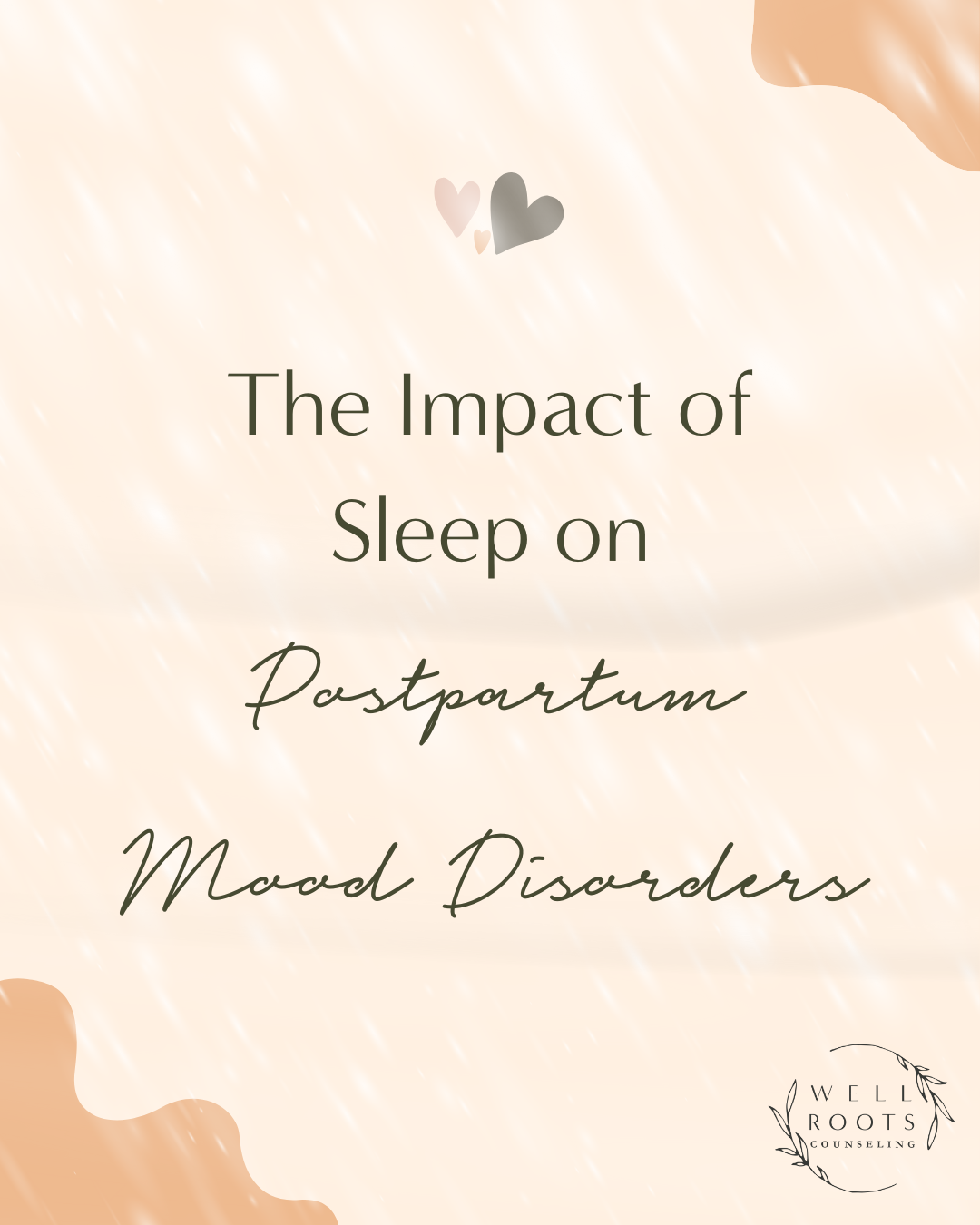The Impact of Sleep on Postpartum Mood Disorders