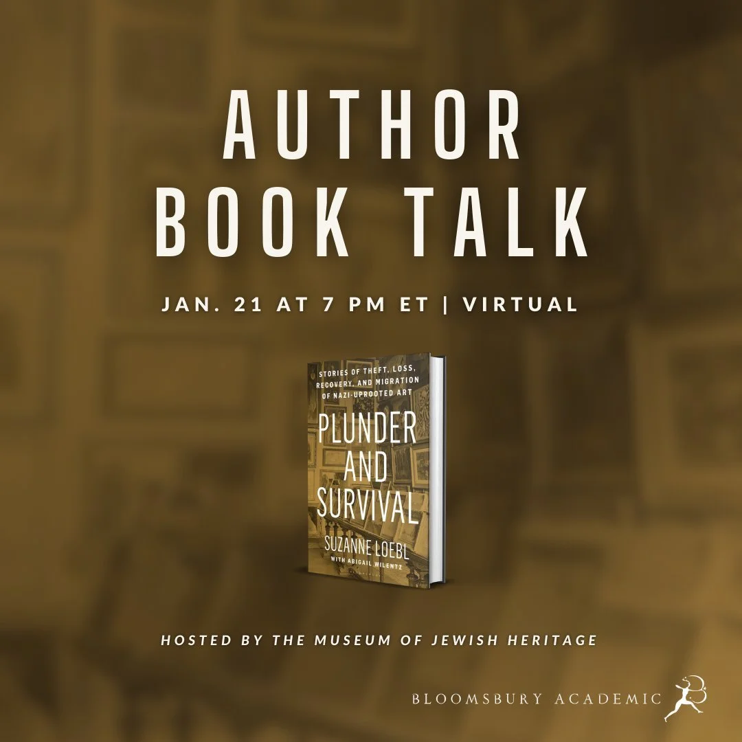 Virtual Book Talk at the Museum of Jewish Heritage