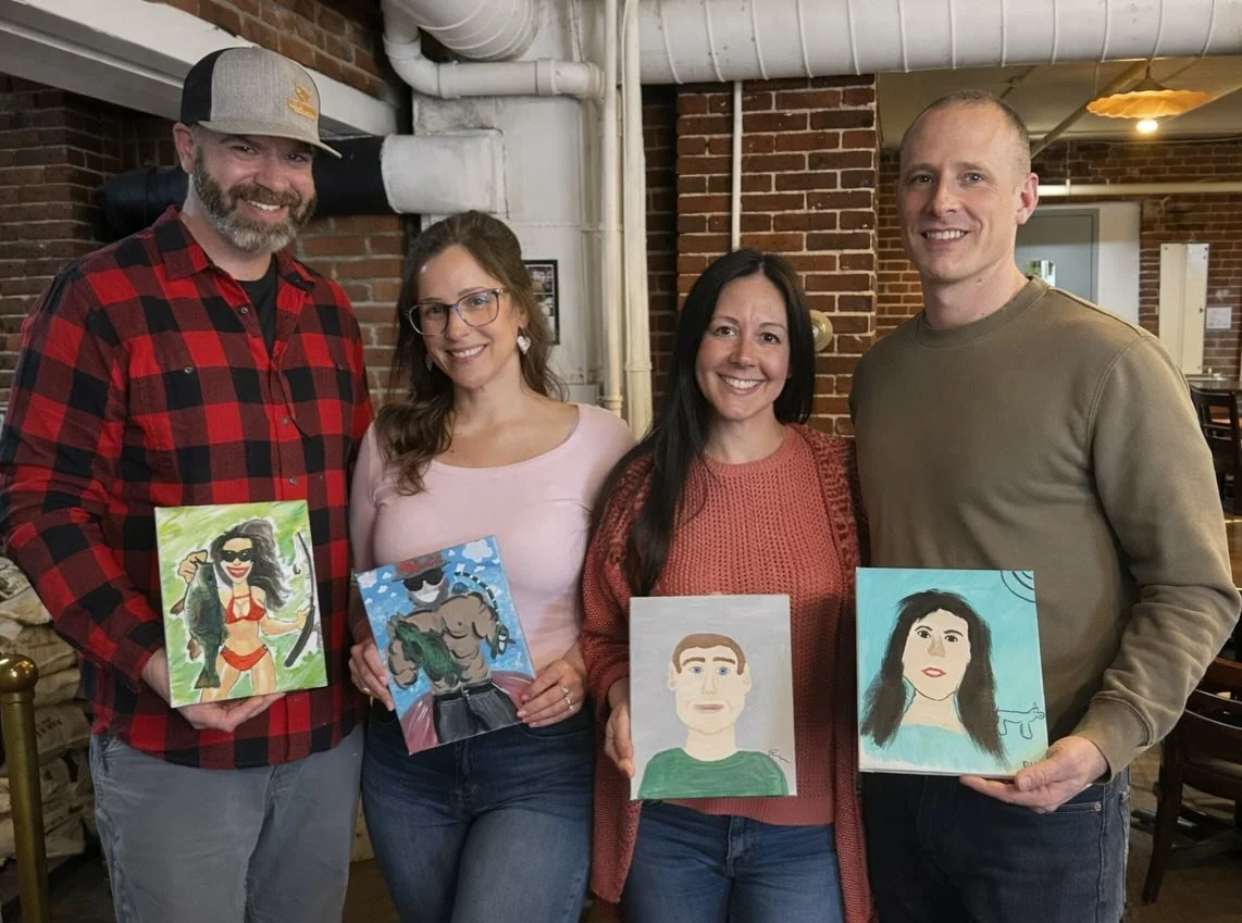 Thank you NH Craft Club for hosting such a fun Paint Your Partner event! 🎨 A big thank you to Stark Brewing Company for providing the perfect space for us to gather and create. We had an amazing turnout, raised more than $500, and loved seeing all t