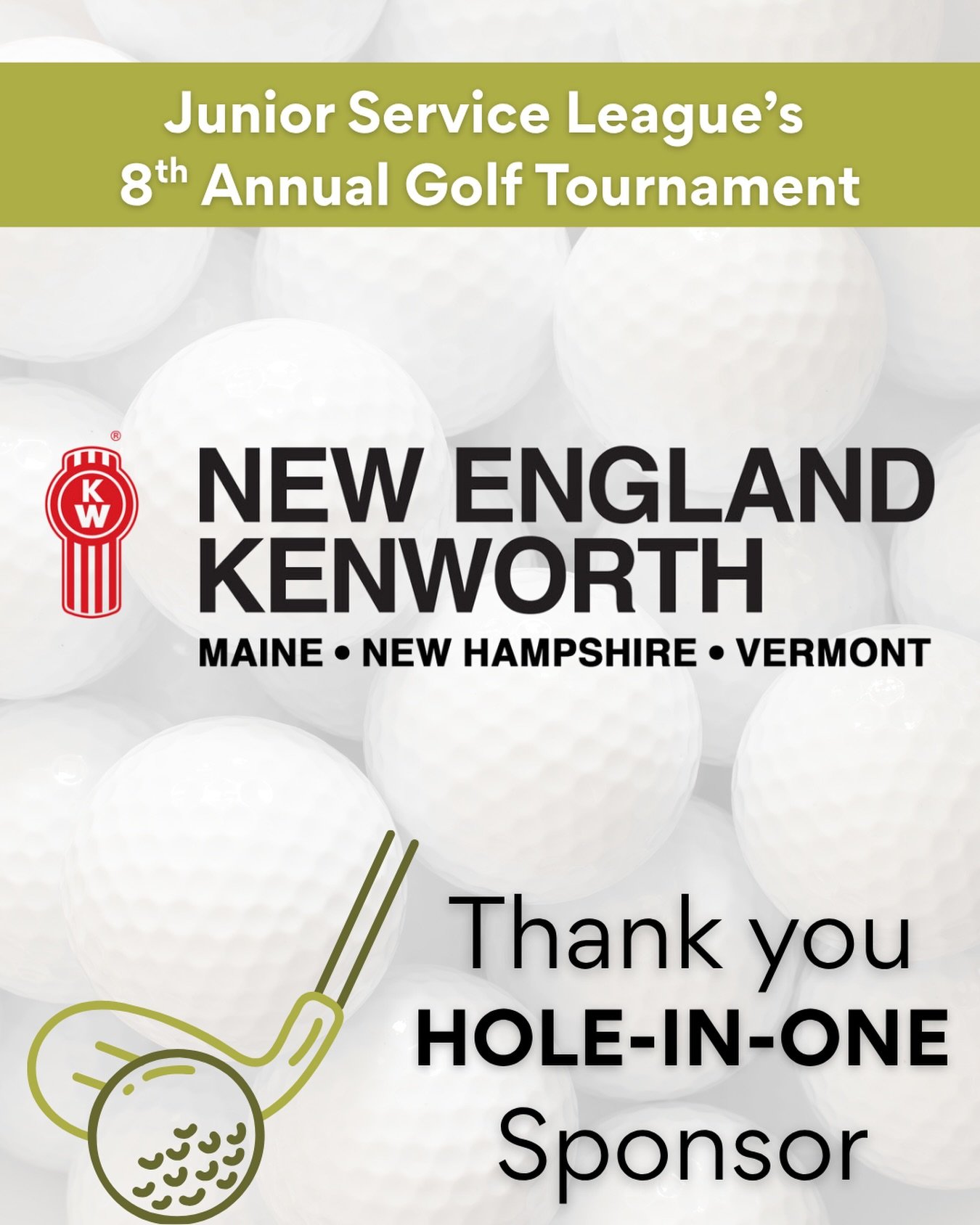 🏌️ 10 days until tee time !

We are so grateful to @newenglandkenworth for sponsoring our Hole-in-One Challenge at JSL&rsquo;s 8th Annual Golf Tournament. One lucky golfer could walk away with $10,000.

📅 Monday, May 11 &middot; Pembroke Pines Coun