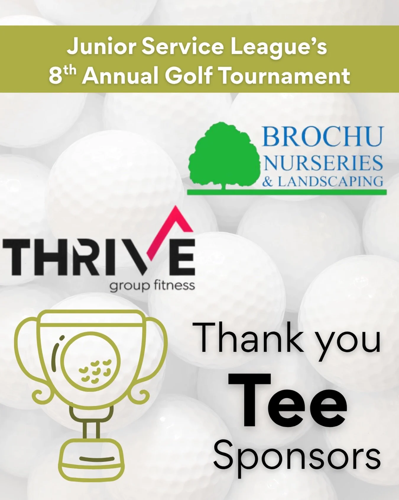 🌱 3 days to go &mdash; spotlighting two incredible partners who keep coming back for this community.

Today we&rsquo;re celebrating:

🙏 Thrive Group Fitness &mdash; for their continued support of JSL Concord&rsquo;s mission
🙏 Brochu Nurseries &amp