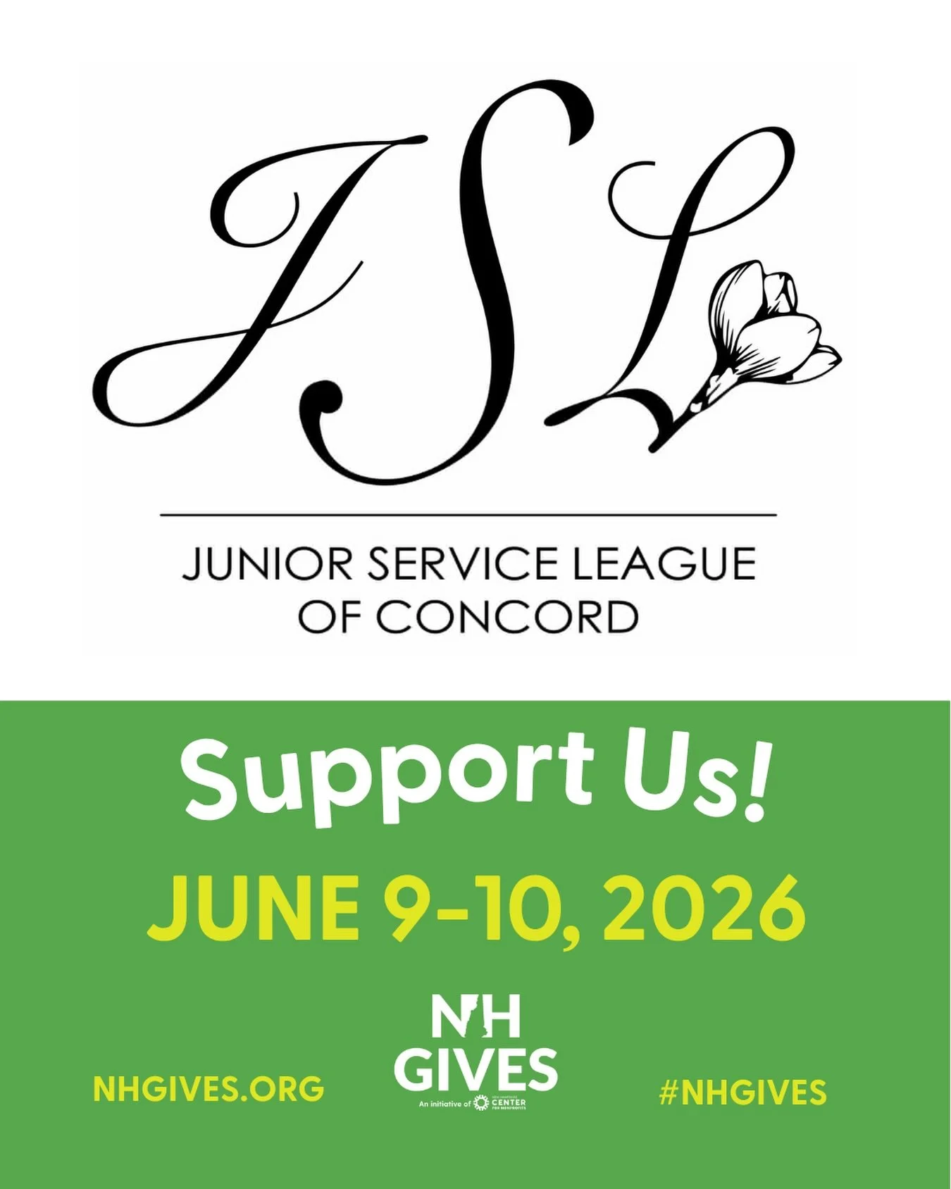 It starts tonight. 🌟 At 5 PM, the clock begins on NH Gives.  24 hours when Granite Staters come together to lift up the nonprofits in their own backyard.

For 90+ years, JSL has shown up for the women, children, and families of Greater Concord who n