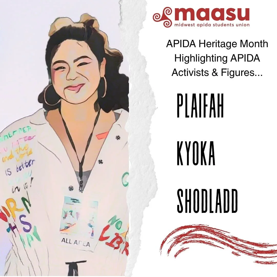 Plaifah Kyoka Shodladd is a queer-rights activist and author. Who identifies as non-binary and also founded the Asian Pride Alliance.   She had also addressed and spoke to Thailand&rsquo;s parliament and addressed lawmakers on the marriage-equality b