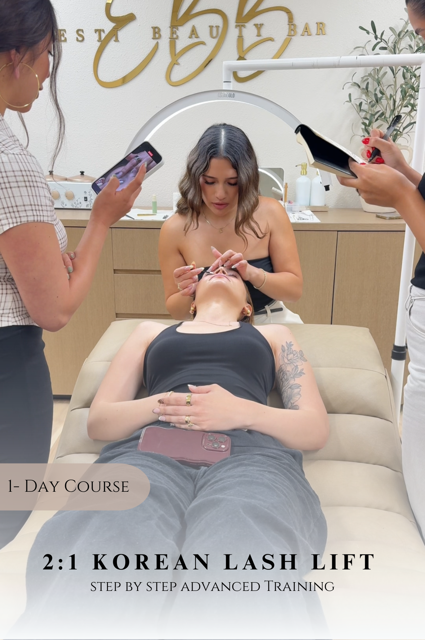 2:1 Korean Lash Lift Training