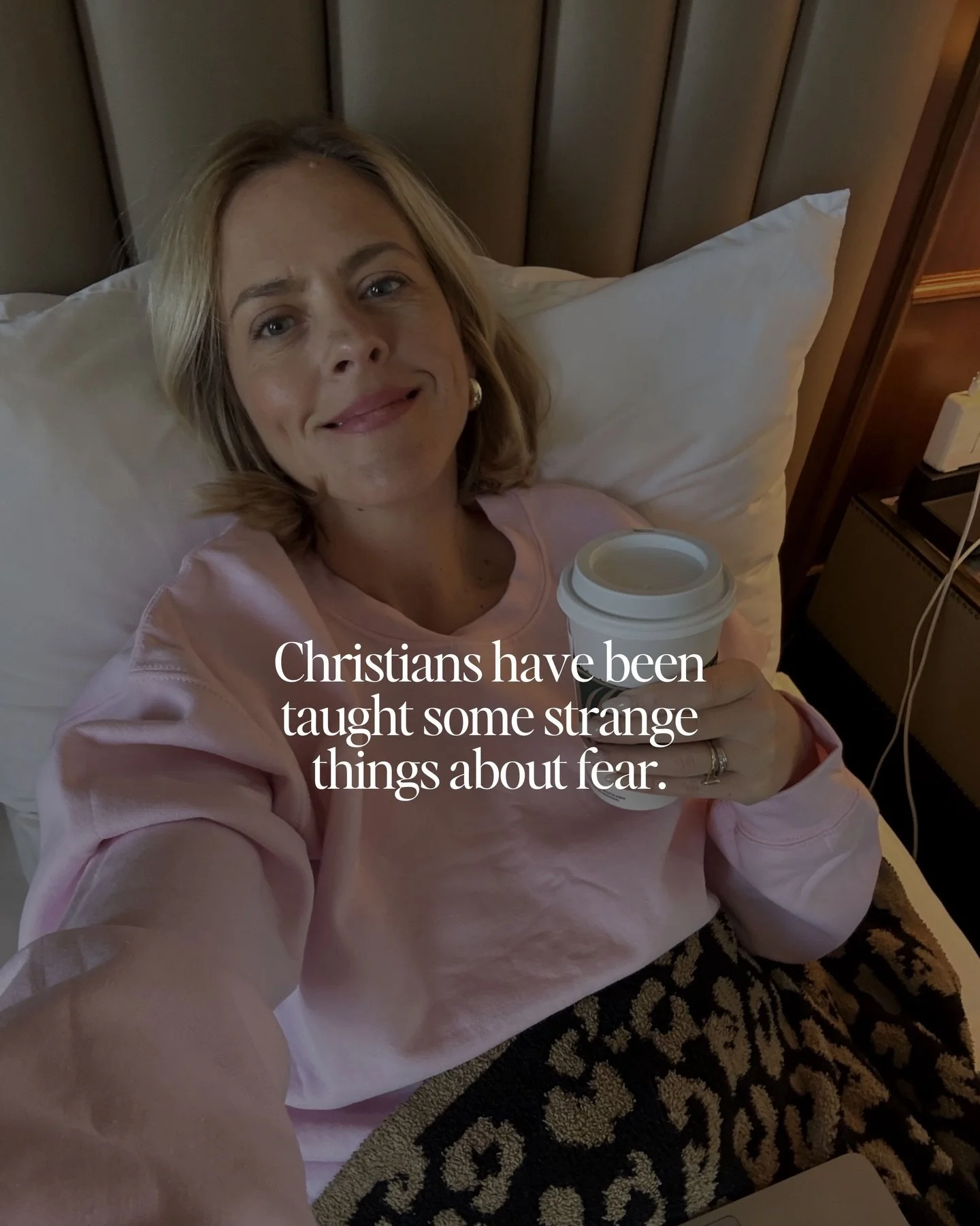 I spent a lot of years feeling like the most scared woman in the room, like I had to pretend I wasn&rsquo;t afraid or people would assume my faith was weak or failing.

But over time, I realized Scripture tells a much more nuanced story about fear, a
