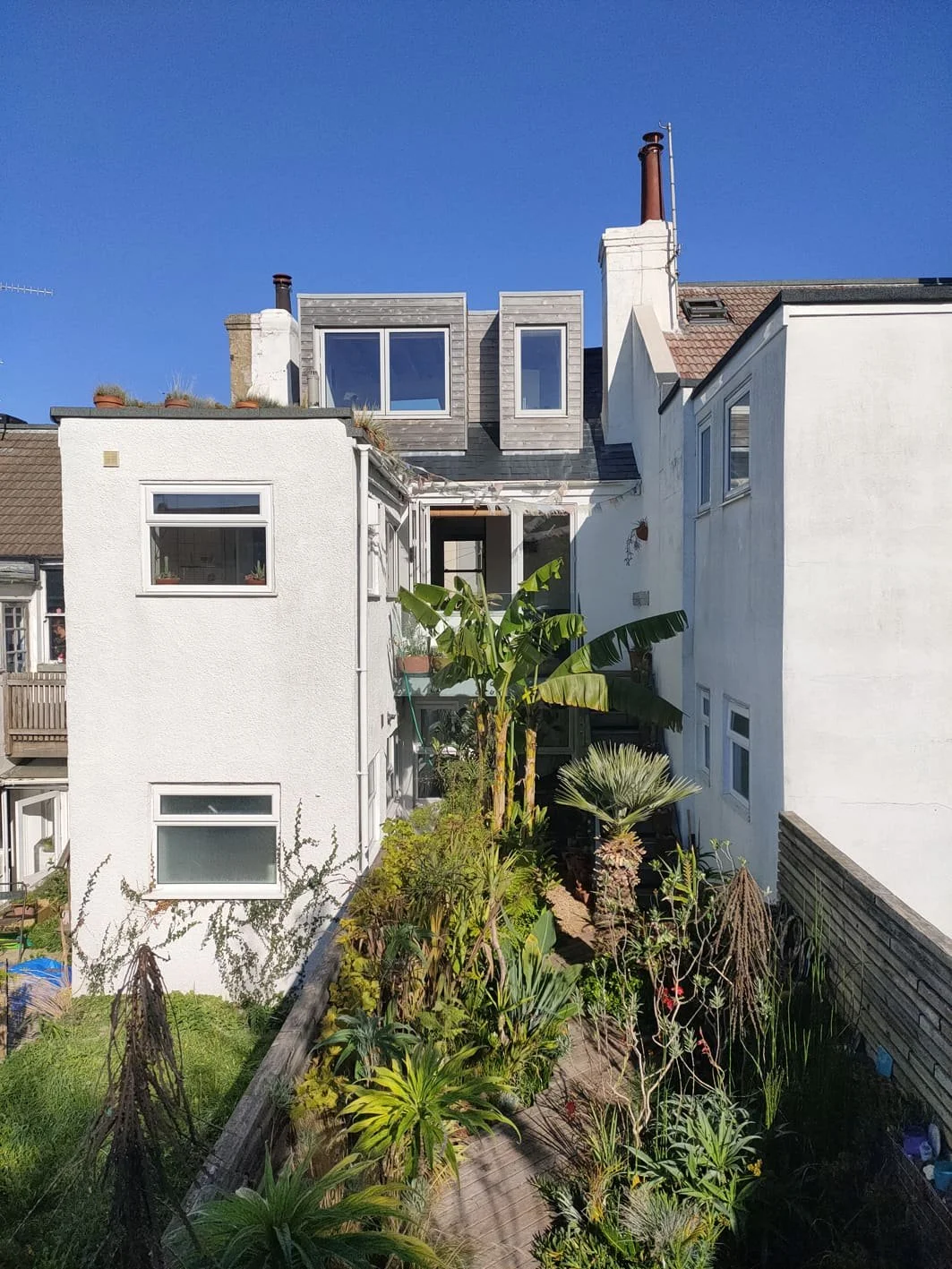 Brighton loft dormer extension exterior view - Feron Architects