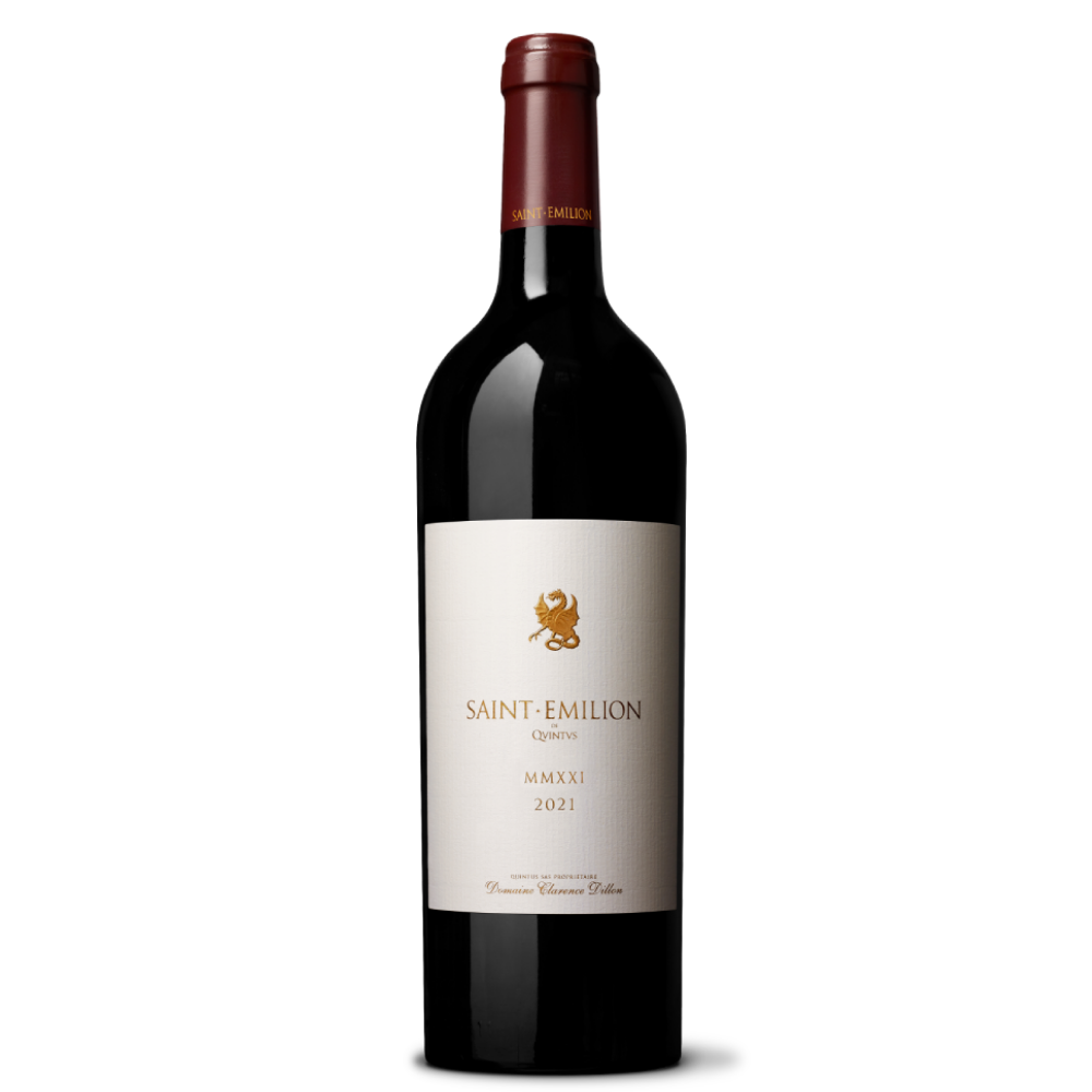 SAINT-EMILION DE QUINTUS, 2021
 
 
Elegant and structured, with aromas of dark berries, violet, cedar and spice. Layers of black plum, cassis, cherry and dark chocolate, lending to a velvety texture and long finish. 
 
 
Grape Variety: Merlot, Cabern