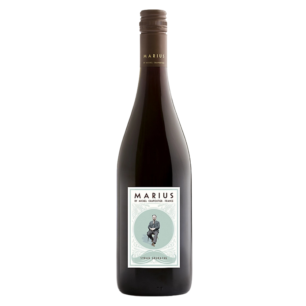 MARIUS BY M. CHAPOUTIER, 2023
 
 
Aromas of redberry, cherry & raspberry.
The palate is medium bodied with soft & silky tannins.
 
 
Grape Variety: Grenache / Syrah
 
Origin: Languedoc - Roussillon, France
 
Ageing: 8 months
 
 
13 GLS / 70 BTL