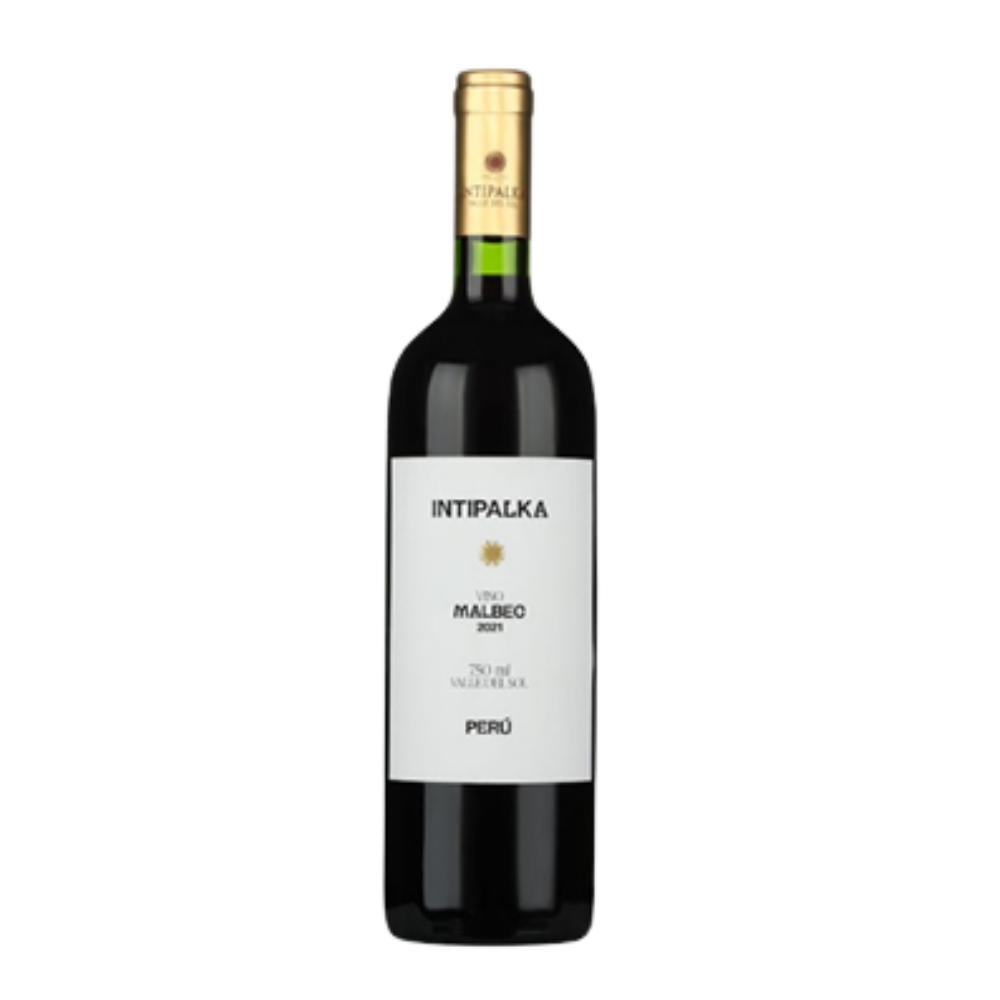 INTIPALKA VALLE DEL SOL, 2023
Having a rich nose of black fruits, chocolate and ripe cherries.
Palate features notes of leather and liquorice, complemented by round tannins.
Grape Variety: Malbec
Origin: Ica Valley, Peru
15 GLS / 75 BTL