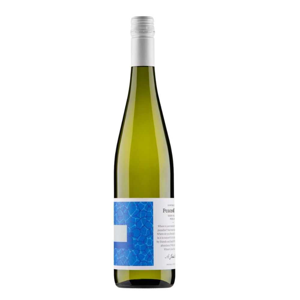 ‘PEACE OF EDEN’, ST. JOHN’S ROAD, 2022
 
 
Zesty, powerful, and full-bodied. It offers vibrant lime, citrus, and stone fruit flavors with a textural, creamy, and mouth-watering finish.
 
 
Grape Variety: Riesling
 
Origin: Eden Valley, Australia
 
Ag