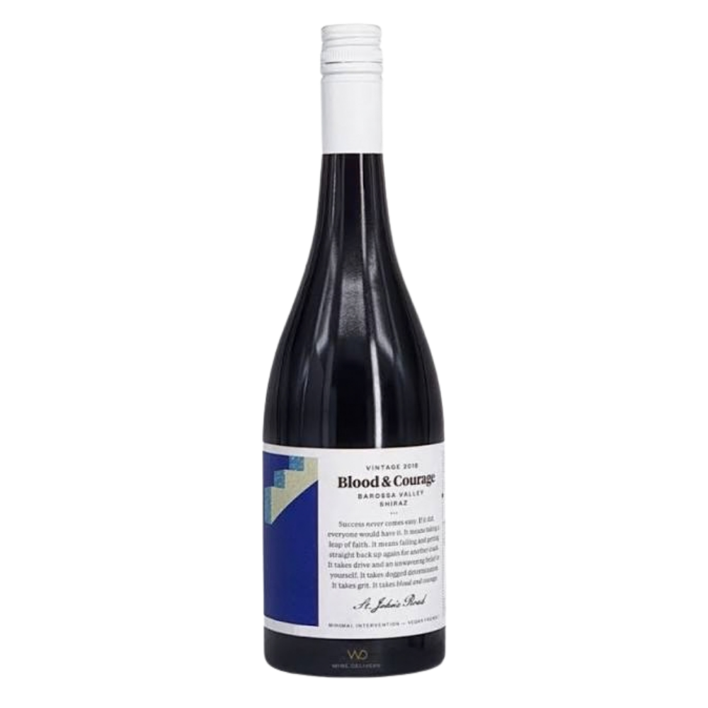 “BLOOD & COURAGE”, ST. JOHN ROAD, 2019
 
 
Aromas of red fruits and a touch of vanilla oak.
the wine is rich , fine tannins , medium length, very approachable with
savoury characters also balancing the fruit intensity.
 
 
Grape Variety: Shiraz
 
Ori