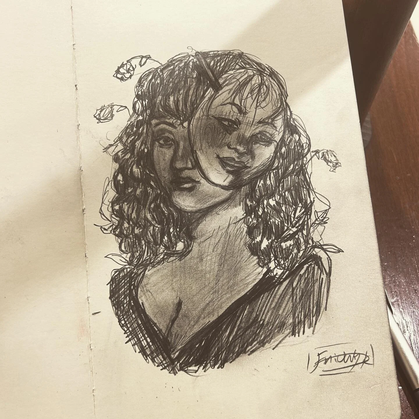&ldquo;Behind the mask&rdquo; concept sketch self portrait 

#sketch #art #drawing #artist #illustration #sketchbook #artwork #draw #digitalart #artistsoninstagram #sketching #painting #instaart #artoftheday #fanart #doodle #drawings #design #pencil 