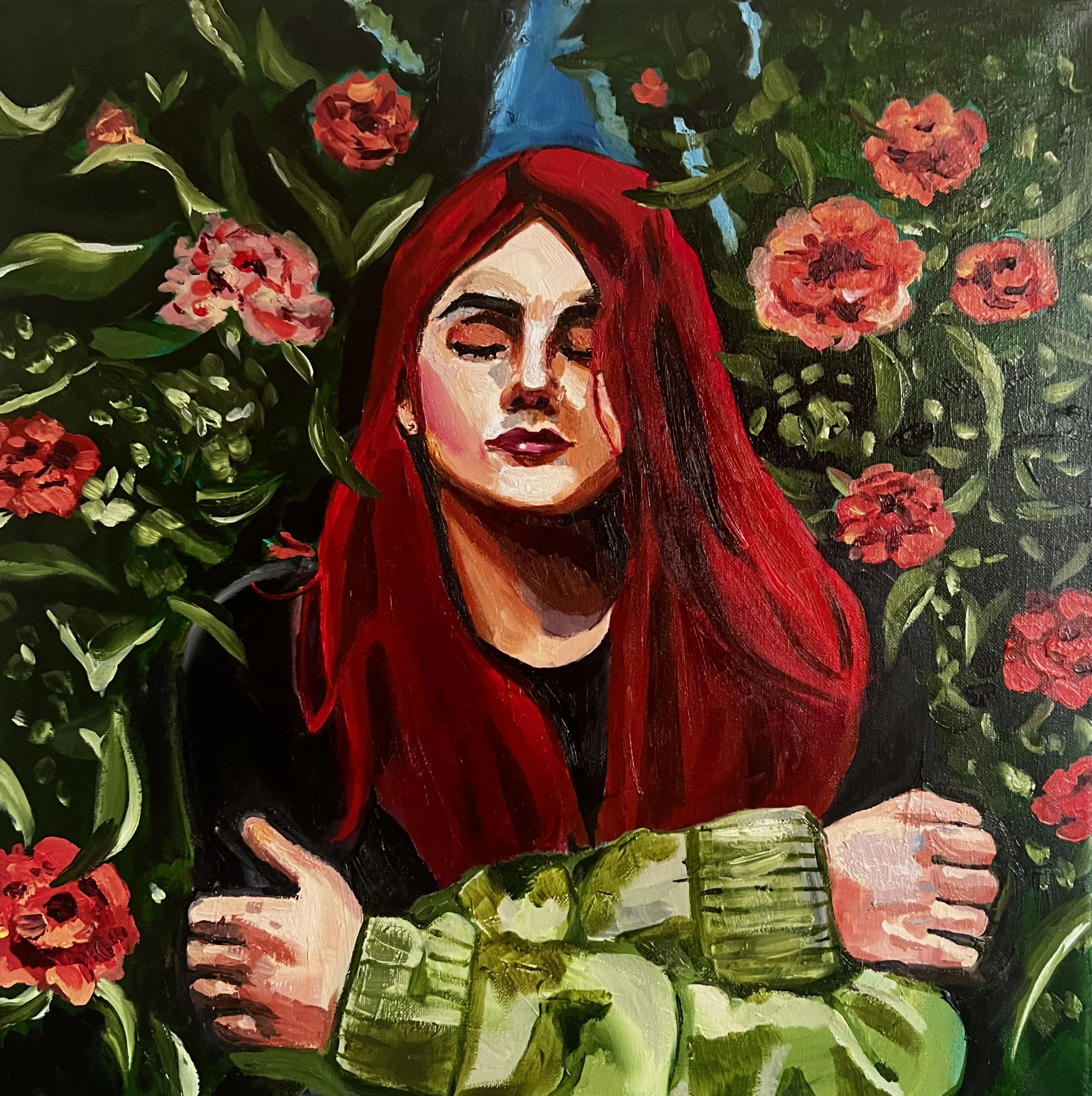 "Solace" Oil on canvas 18x20