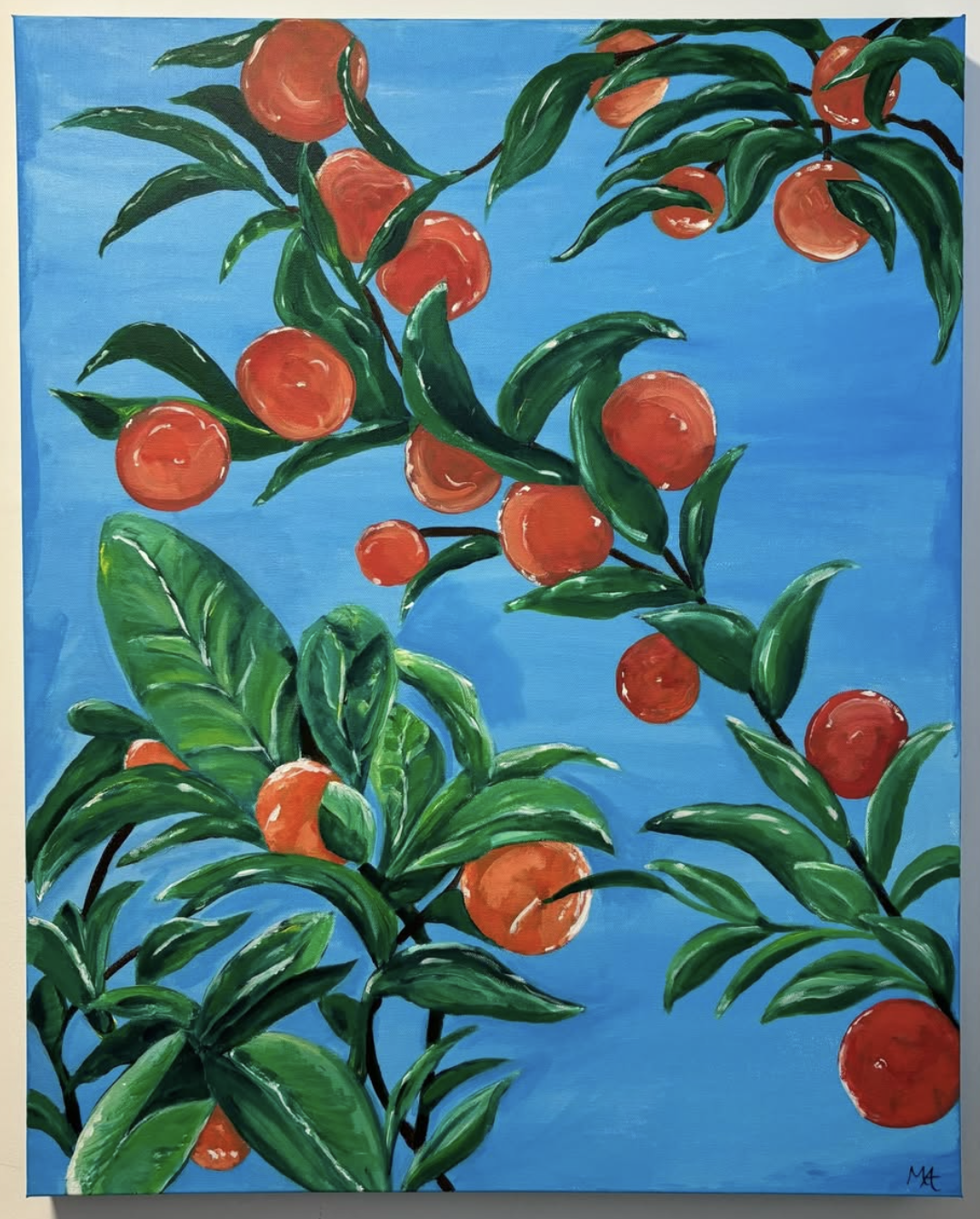 Painting • Orange Tree
