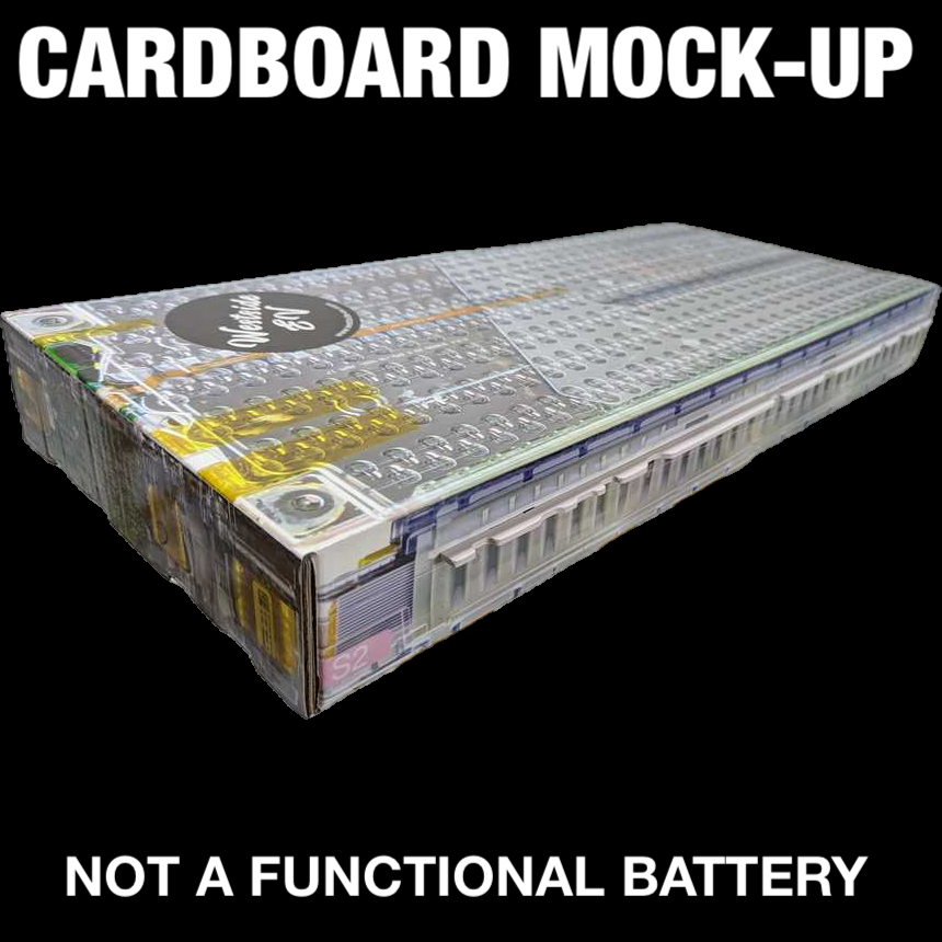 Tesla Model S/X Mock-Up Battery Modules (2 Pieces)