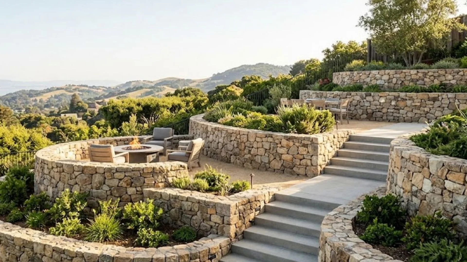 Mastering the Slope: Creative Retaining Wall and Terracing Ideas for Hilly Bay Area Yards
