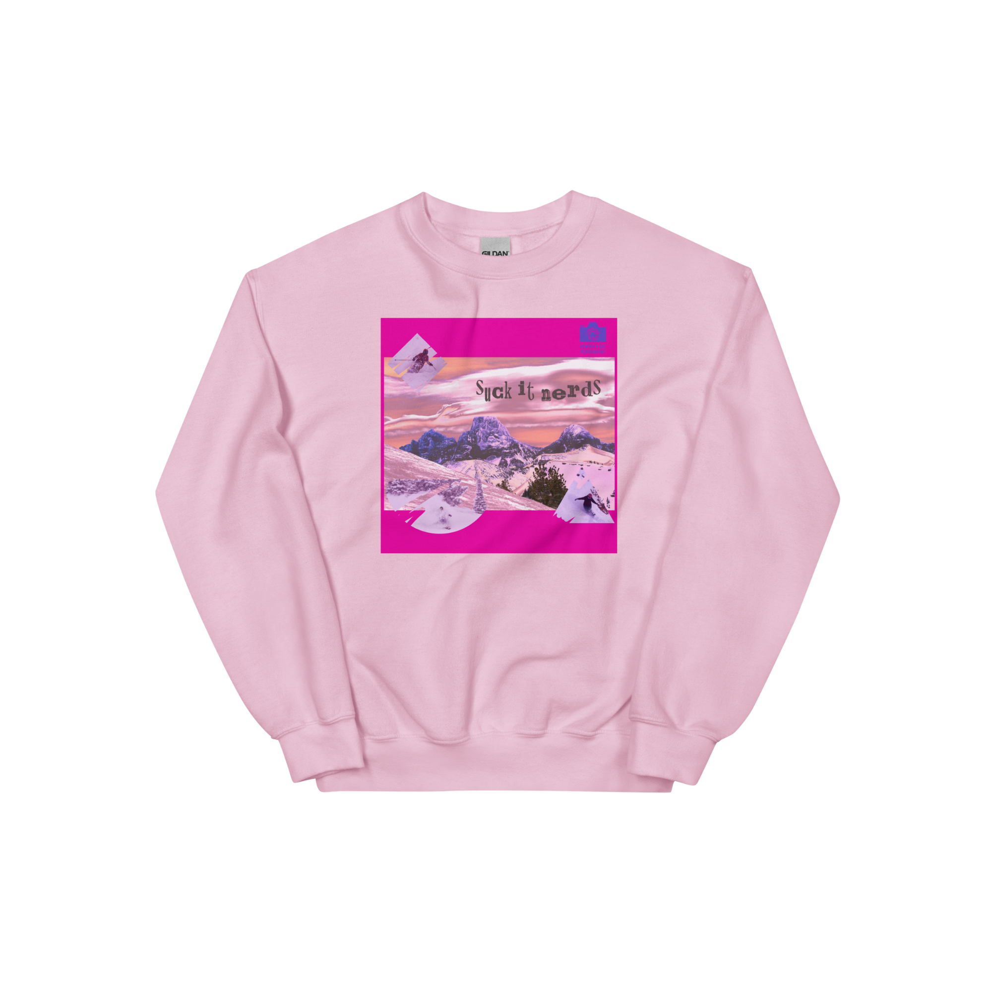 Suck it Nerds Unisex Crew Neck Sweatshirt