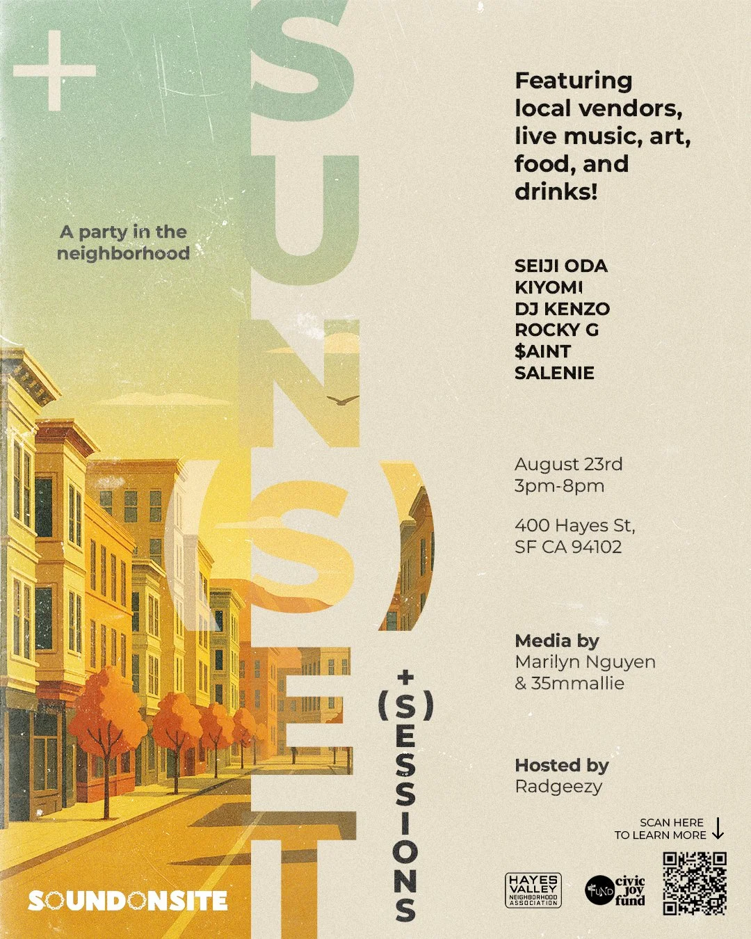 sun(set) + (s)essions: block party in SF